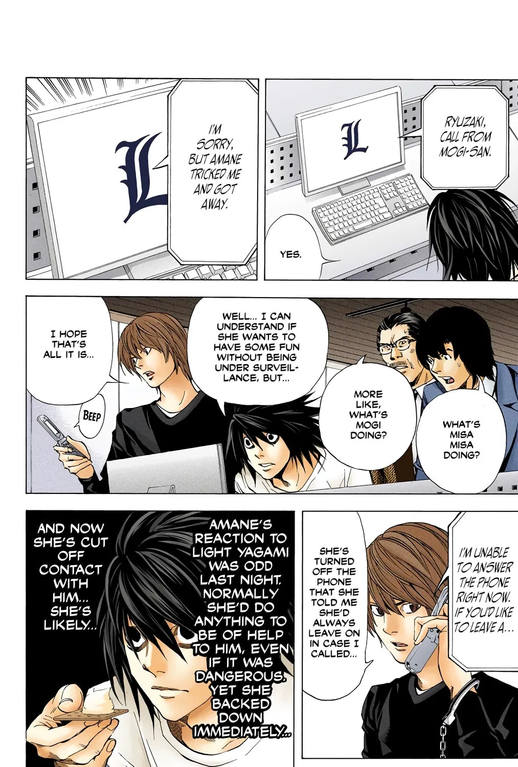 Read Death Note - Digital Colored Comics (Colored) chapter 48 image 22 on Lezhin