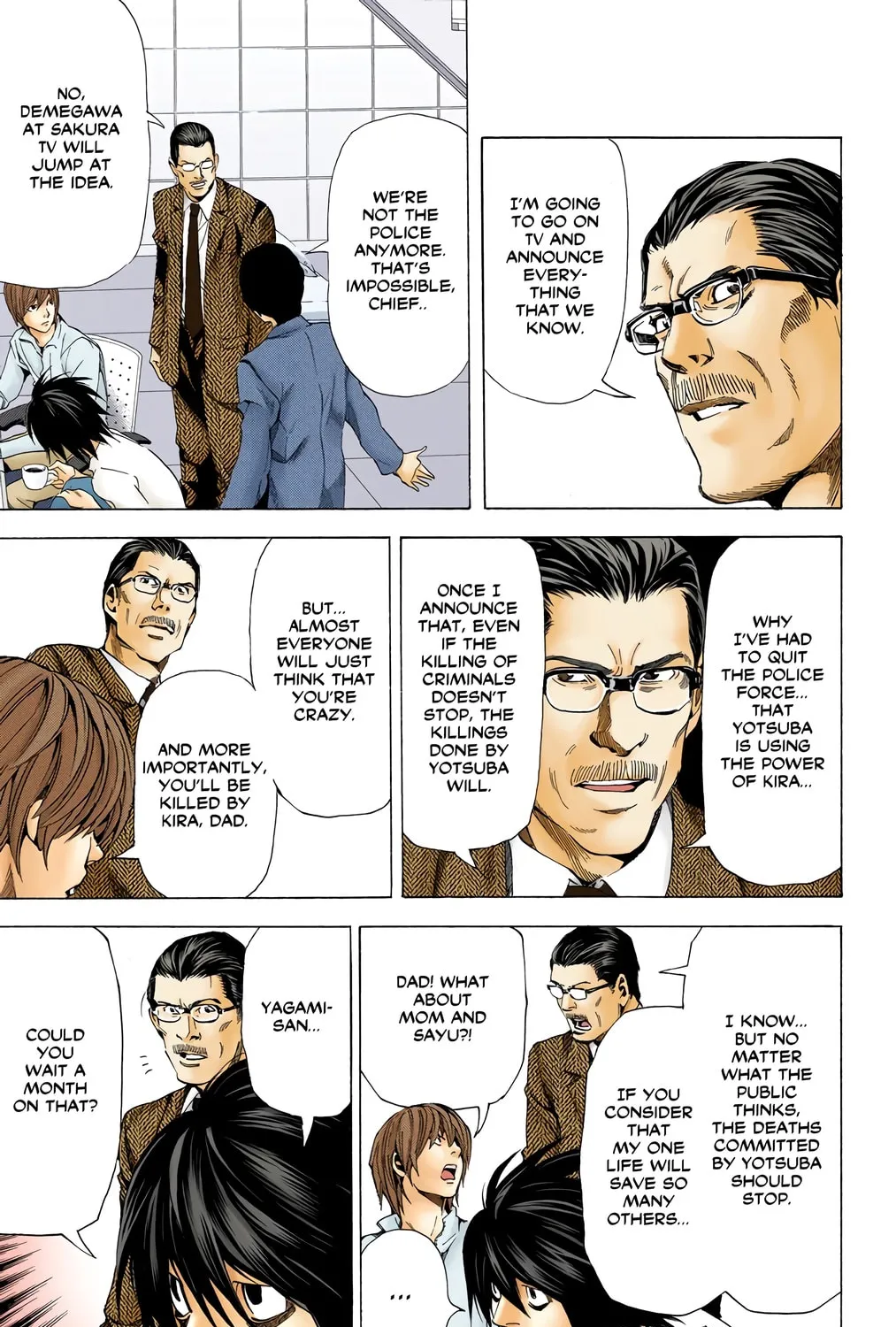 Read Death Note - Digital Colored Comics (Colored) chapter 48 image 4 on Lezhin