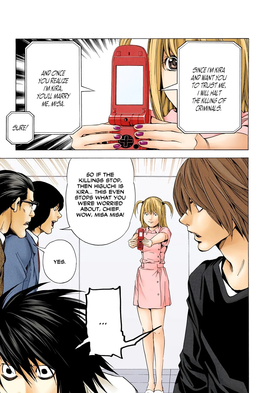 Read Death Note - Digital Colored Comics (Colored) chapter 48 image 40 on Lezhin