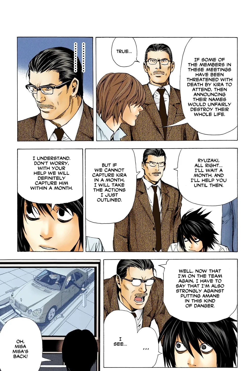 Read Death Note - Digital Colored Comics (Colored) chapter 48 image 8 on Lezhin