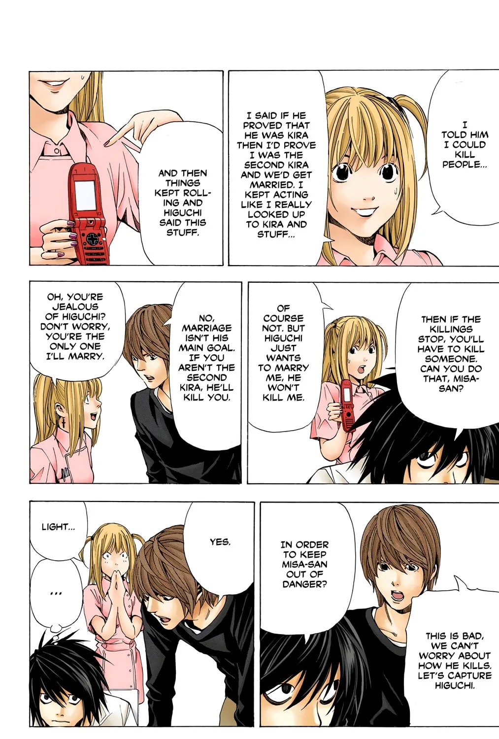 Read Death Note - Digital Colored Comics (Colored) chapter 49 image 10 on Lezhin