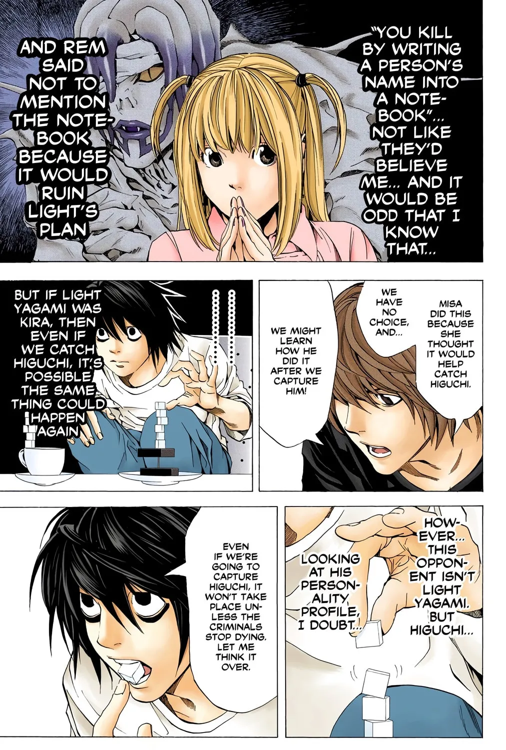 Read Death Note - Digital Colored Comics (Colored) chapter 49 image 12 on Lezhin