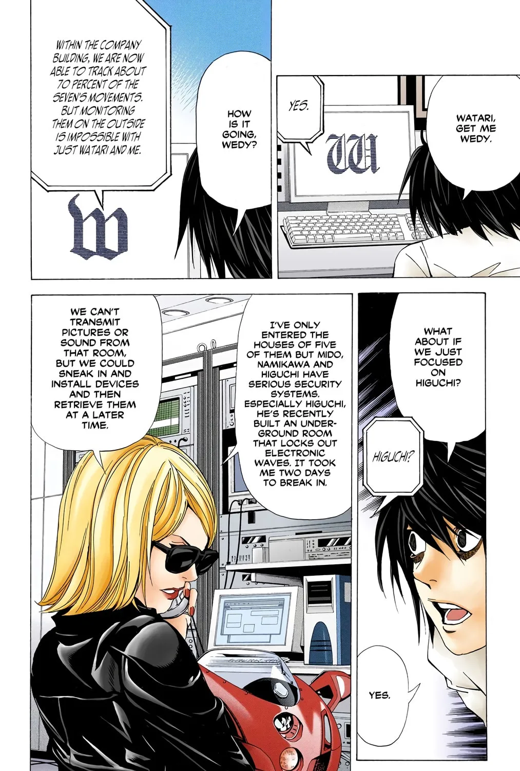 Read Death Note - Digital Colored Comics (Colored) chapter 49 image 14 on Lezhin