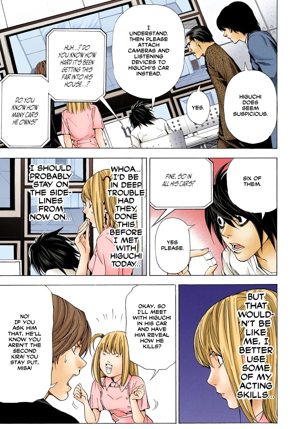 Read Death Note - Digital Colored Comics (Colored) chapter 49 image 16 on Lezhin