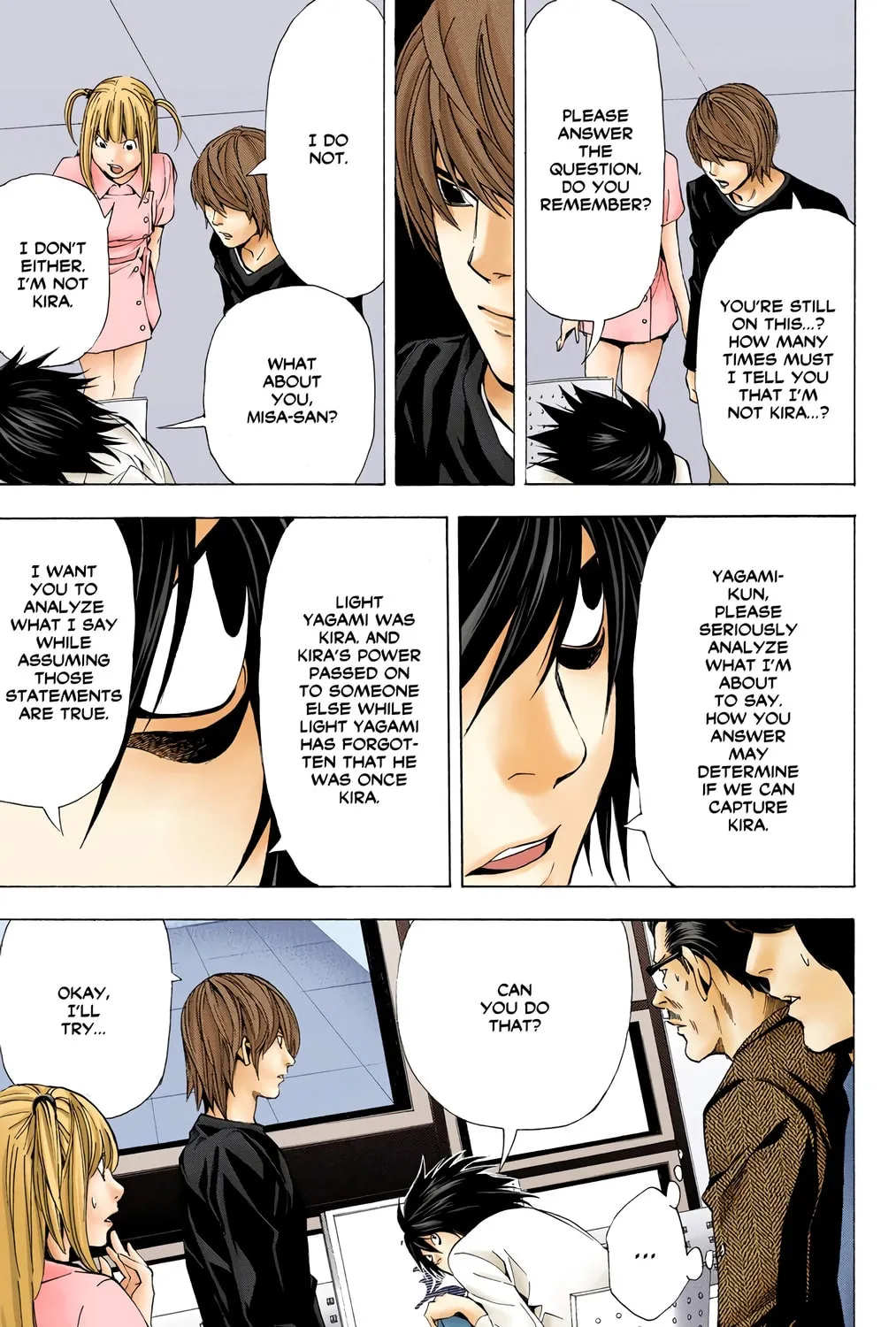 Read Death Note - Digital Colored Comics (Colored) chapter 49 image 20 on Lezhin