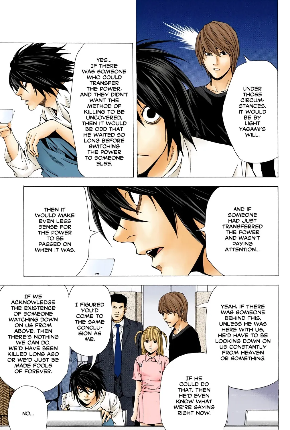 Read Death Note - Digital Colored Comics (Colored) chapter 49 image 24 on Lezhin