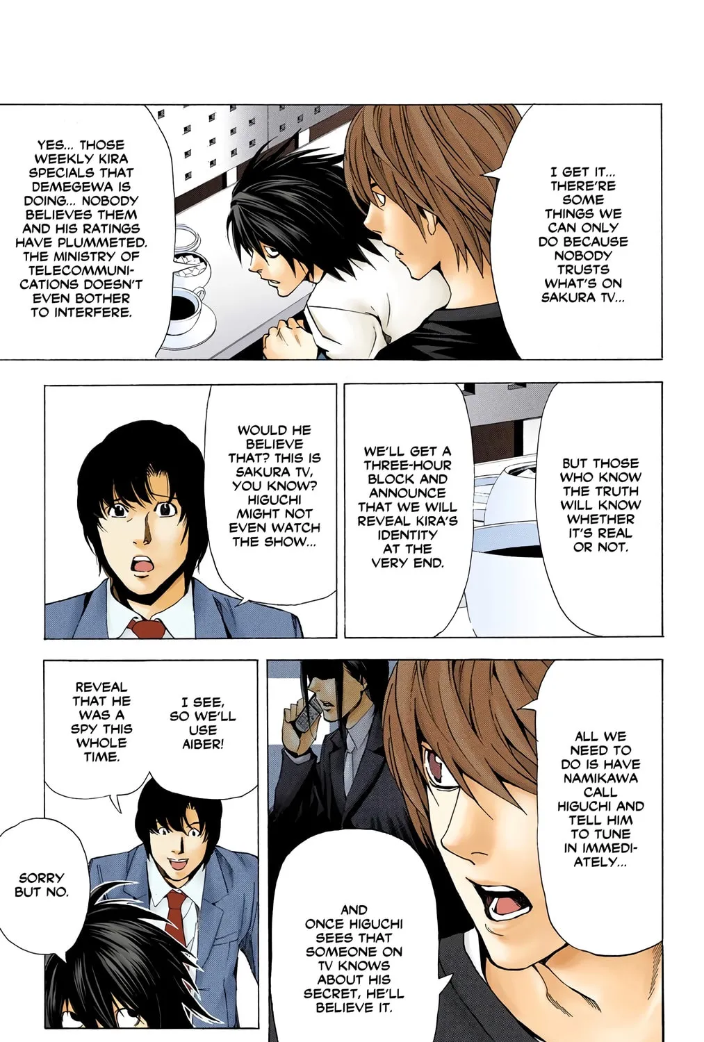 Read Death Note - Digital Colored Comics (Colored) chapter 49 image 28 on Lezhin