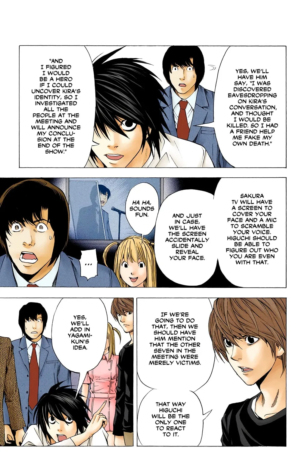 Read Death Note - Digital Colored Comics (Colored) chapter 49 image 32 on Lezhin