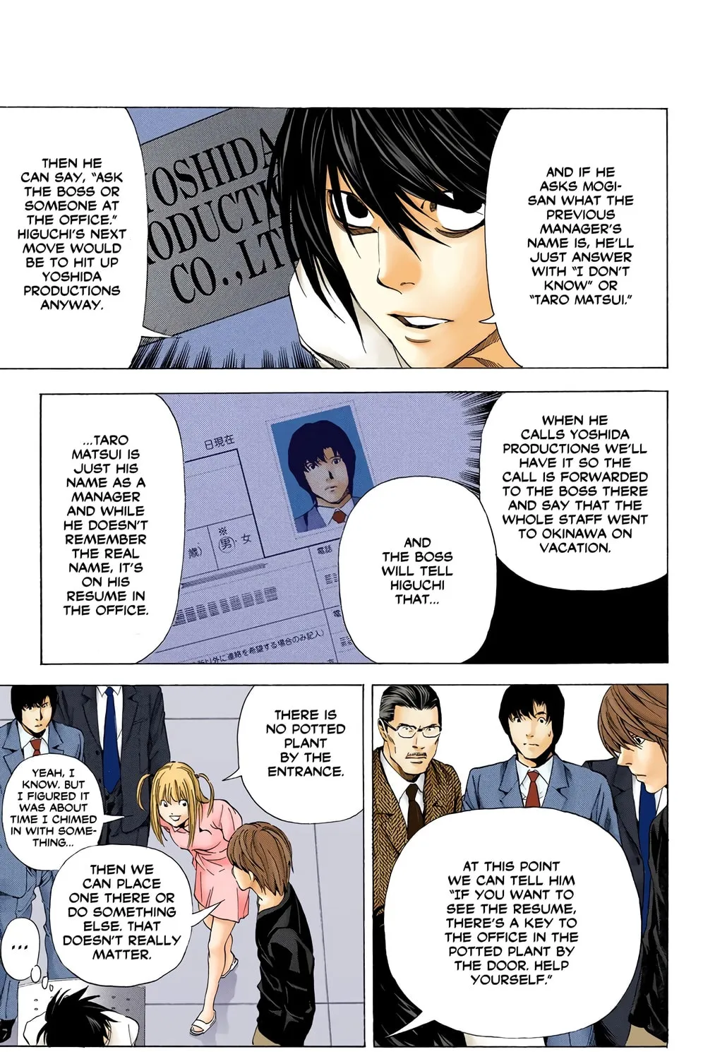 Read Death Note - Digital Colored Comics (Colored) chapter 49 image 36 on Lezhin