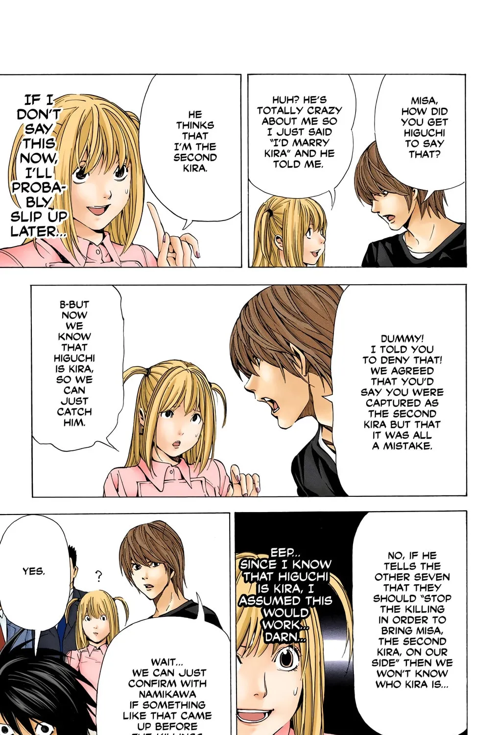 Read Death Note - Digital Colored Comics (Colored) chapter 49 image 4 on Lezhin