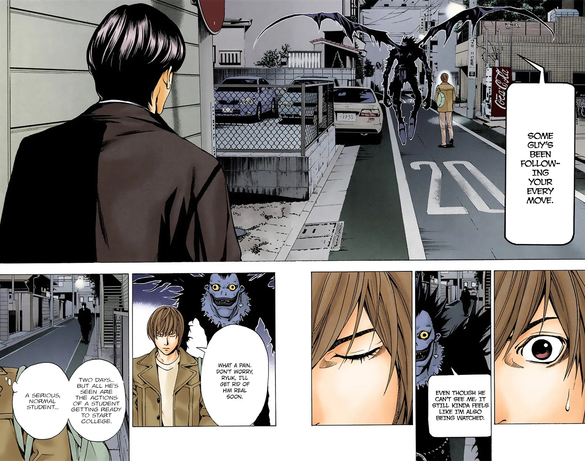 Read Death Note - Digital Colored Comics (Colored) chapter 5.1 image 3 on Lezhin