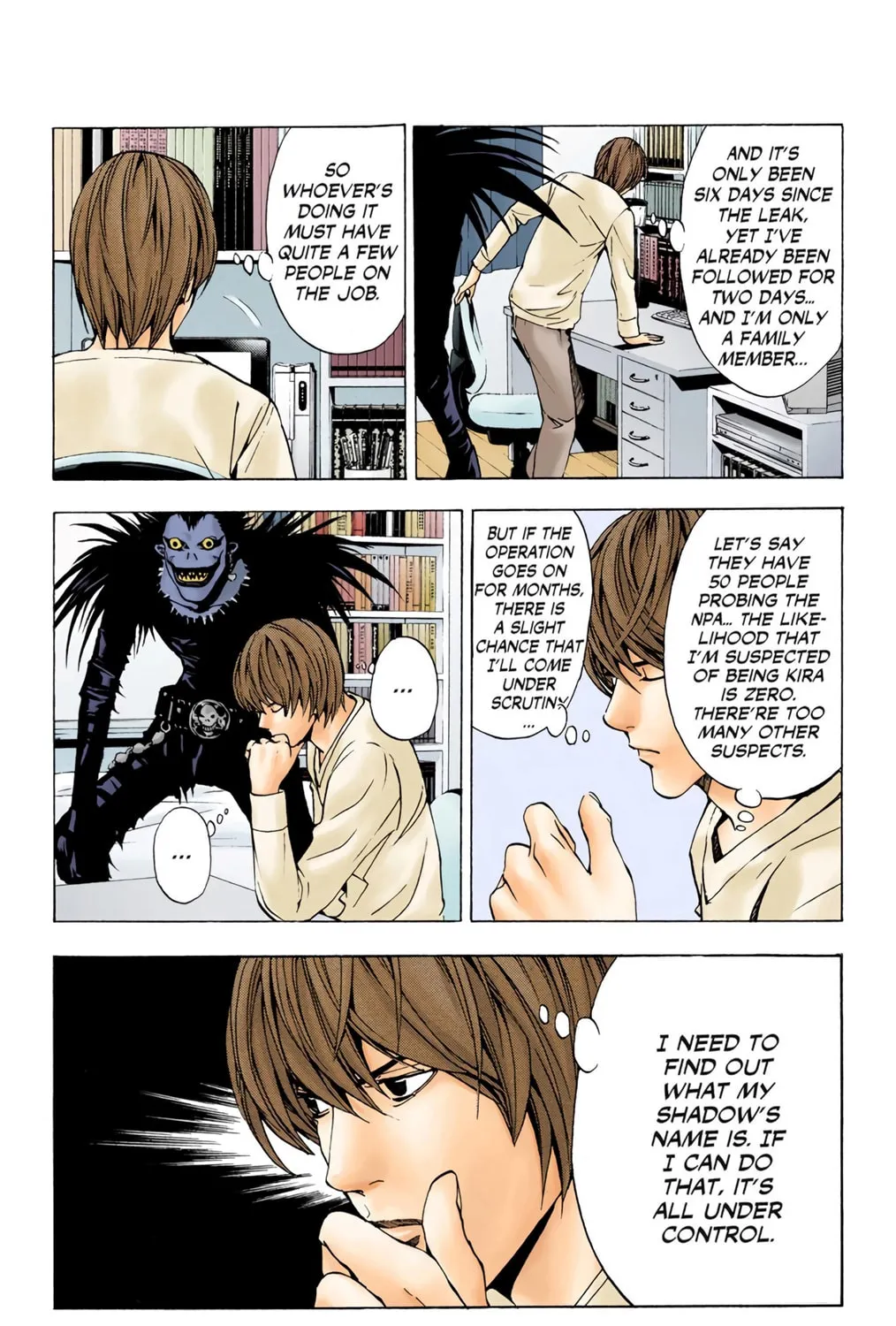Read Death Note - Digital Colored Comics (Colored) chapter 5 image 14 on Lezhin