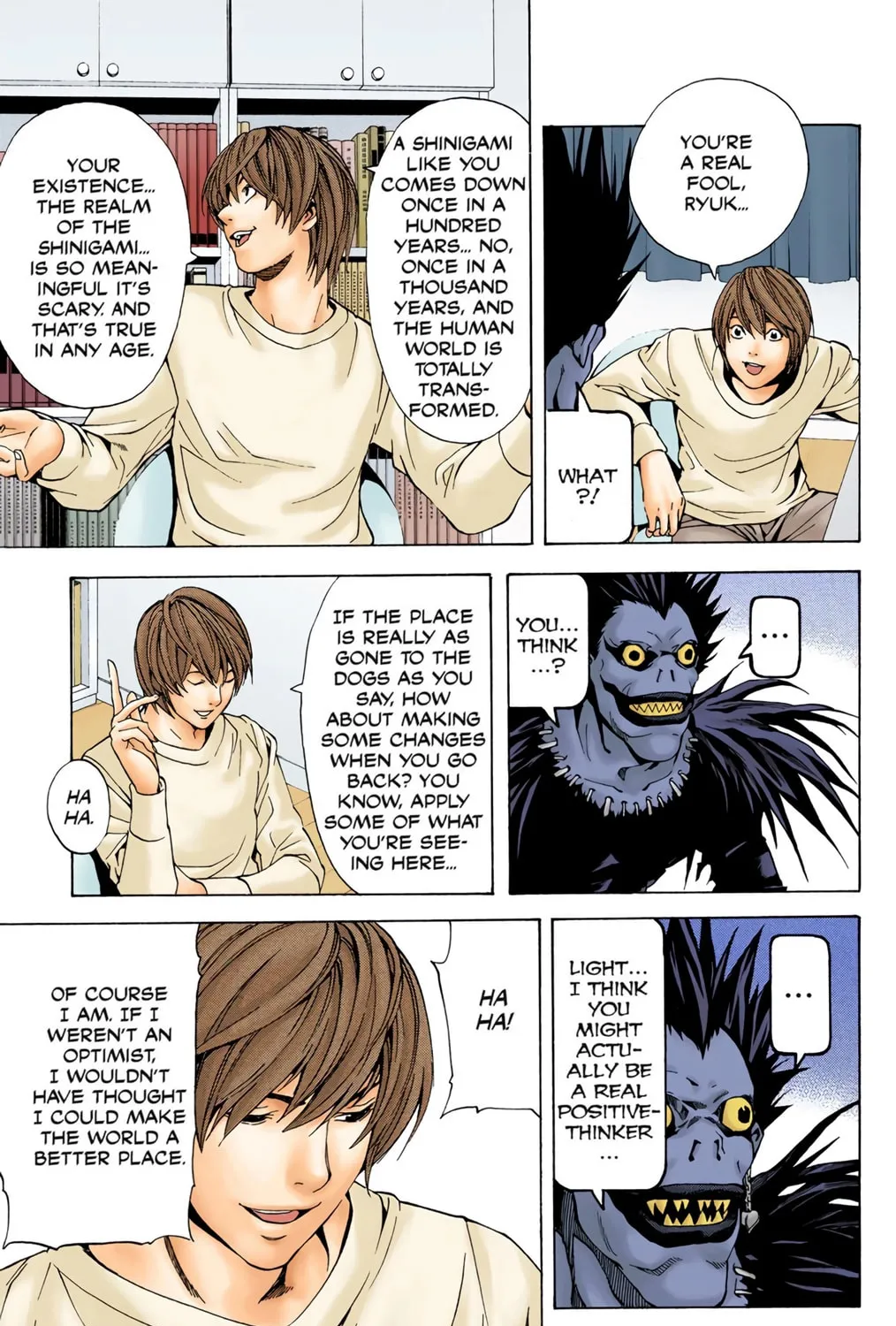 Read Death Note - Digital Colored Comics (Colored) chapter 5 image 22 on Lezhin