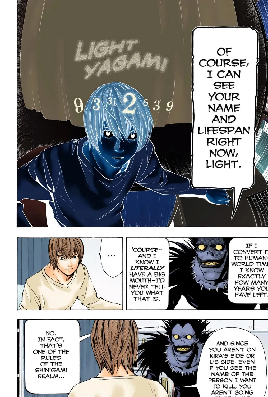 Read Death Note - Digital Colored Comics (Colored) chapter 5 image 32 on Lezhin