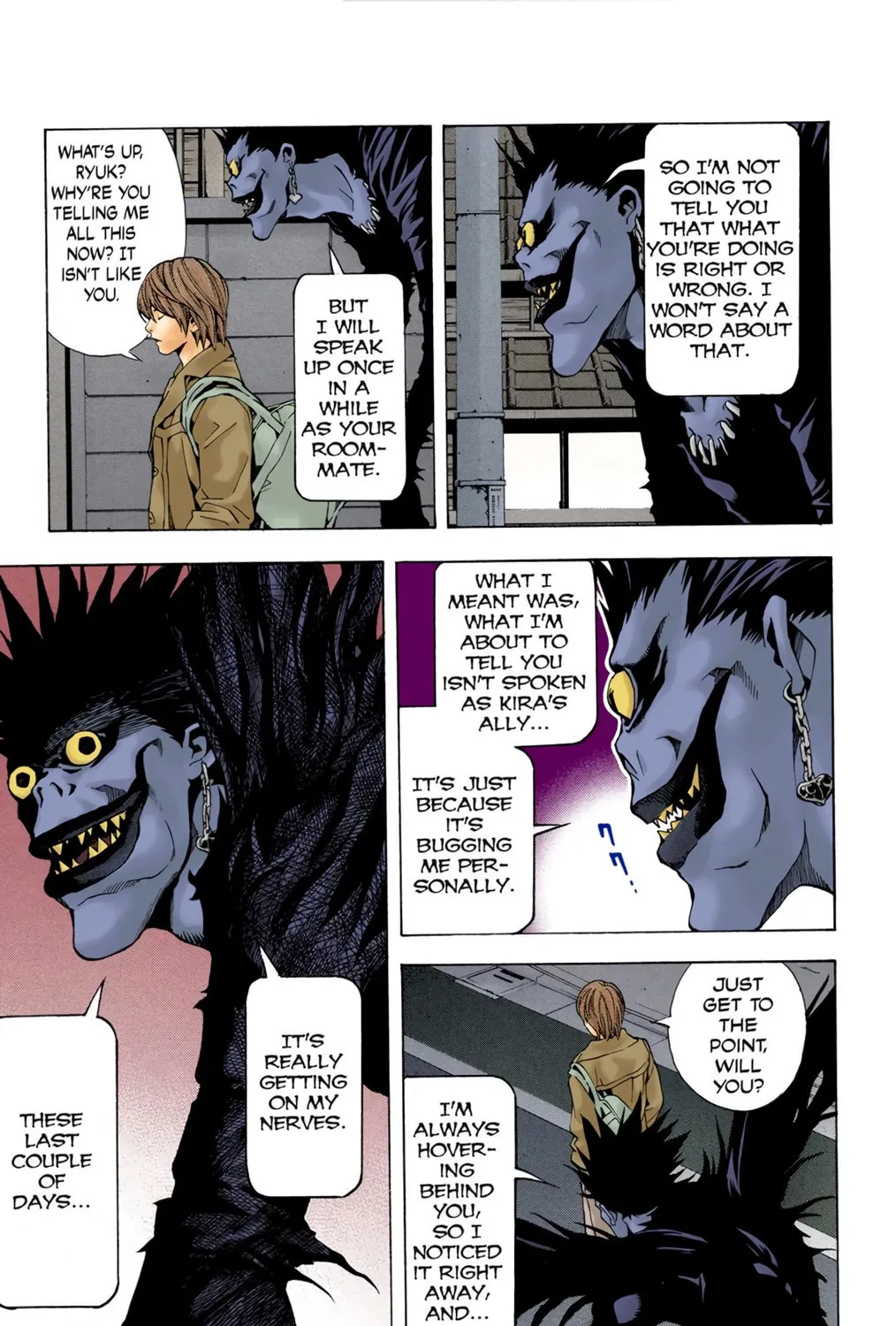 Read Death Note - Digital Colored Comics (Colored) chapter 5 image 8 on Lezhin
