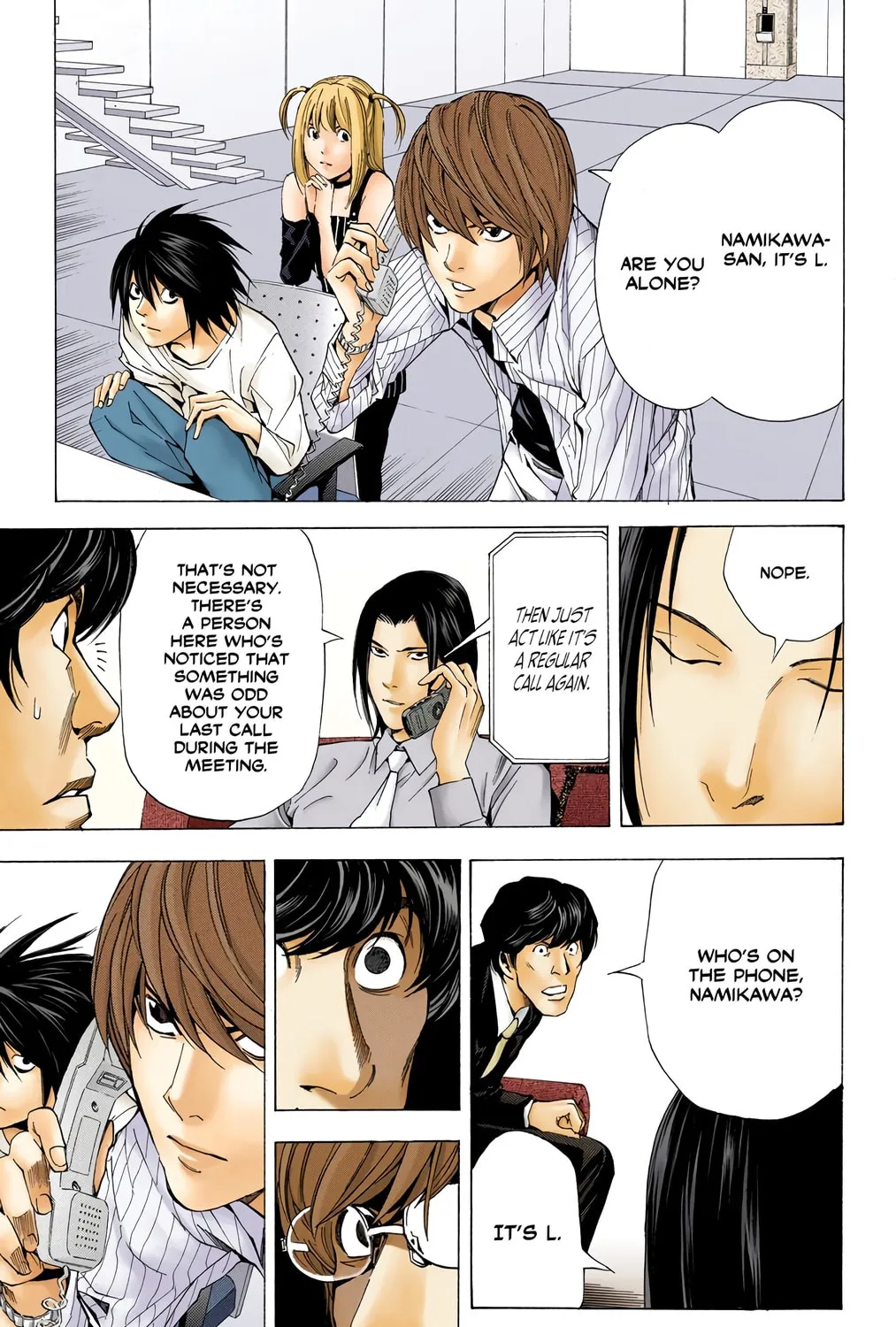 Read Death Note - Digital Colored Comics (Colored) chapter 50 image 12 on Lezhin