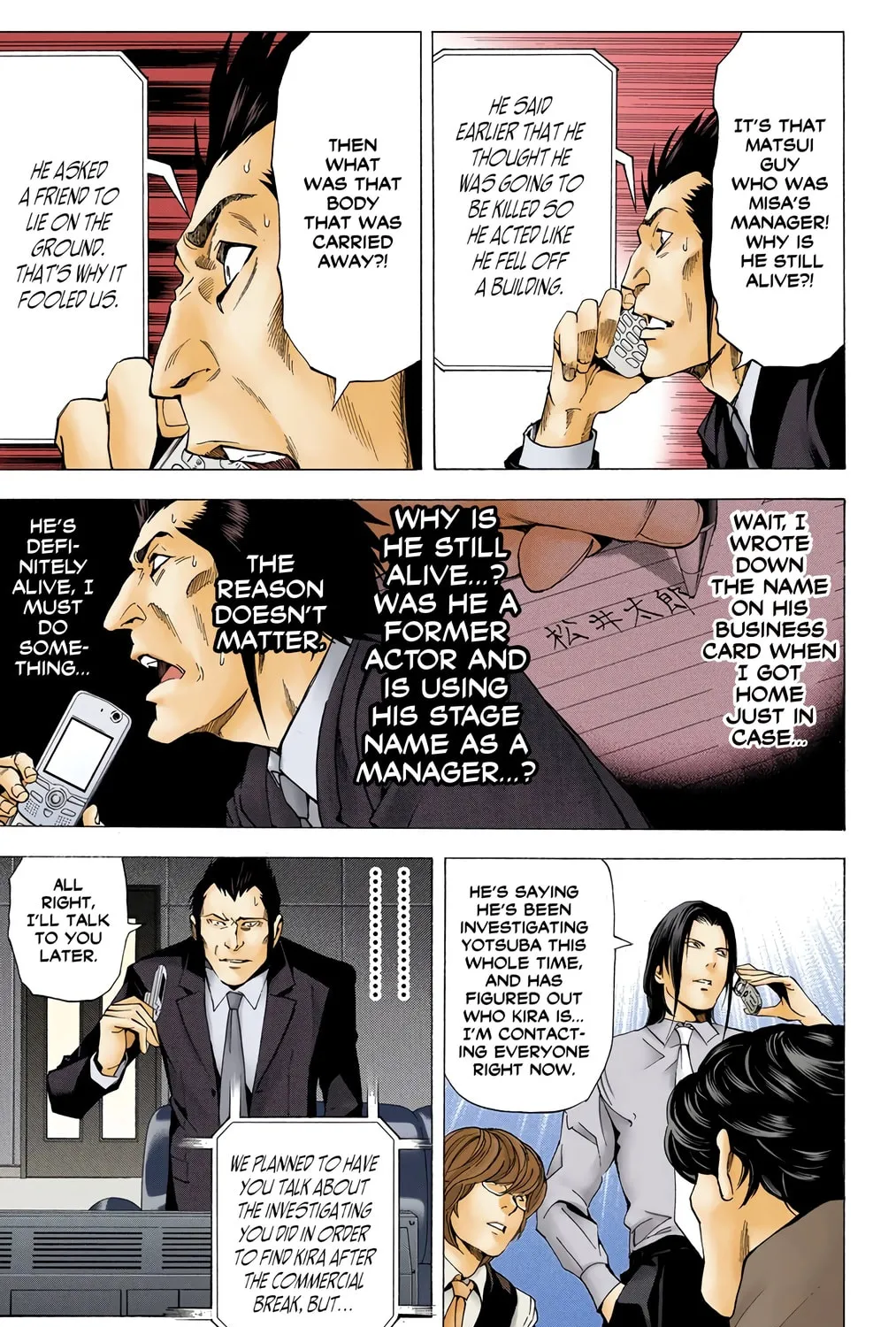 Read Death Note - Digital Colored Comics (Colored) chapter 50 image 28 on Lezhin
