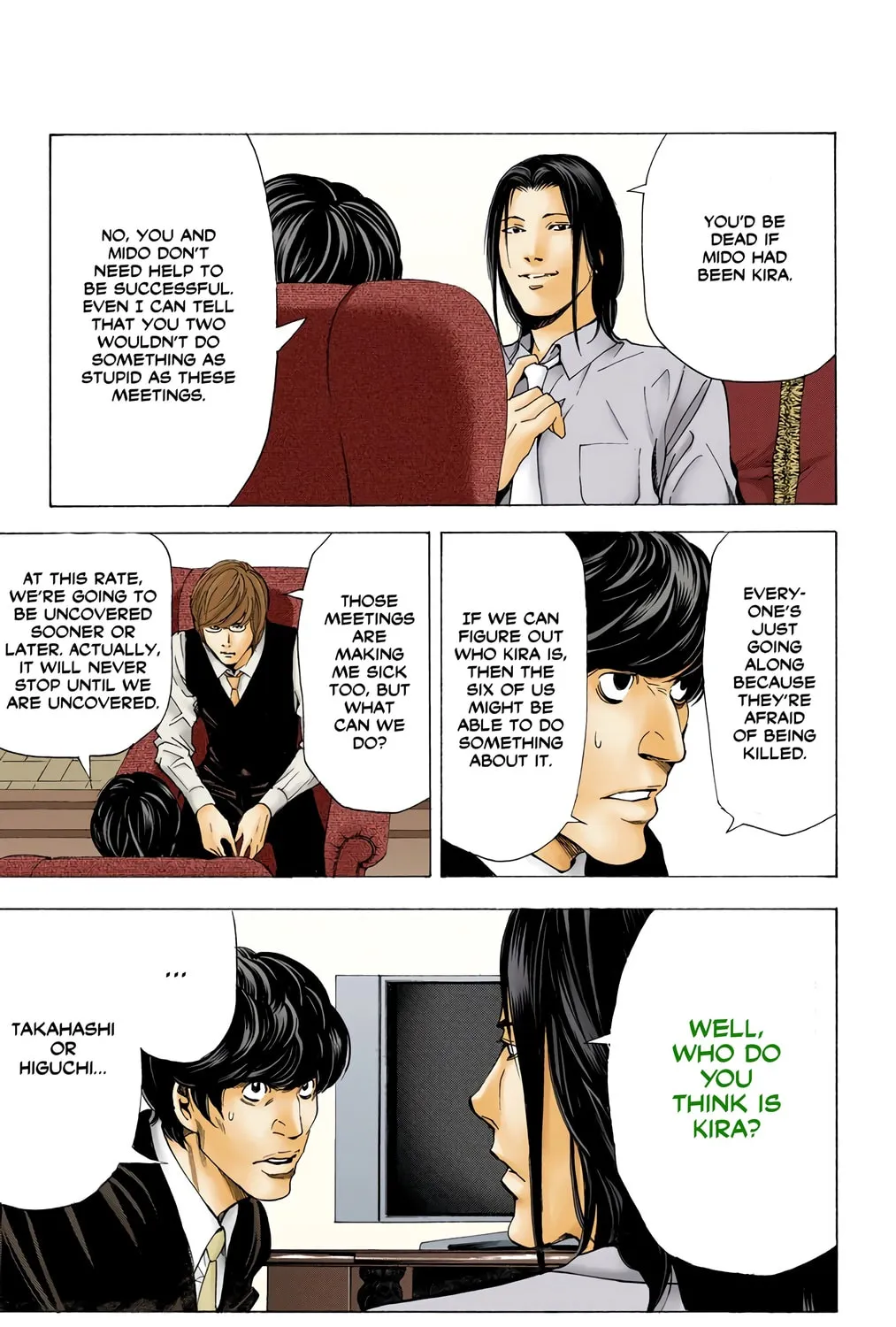 Read Death Note - Digital Colored Comics (Colored) chapter 50 image 4 on Lezhin