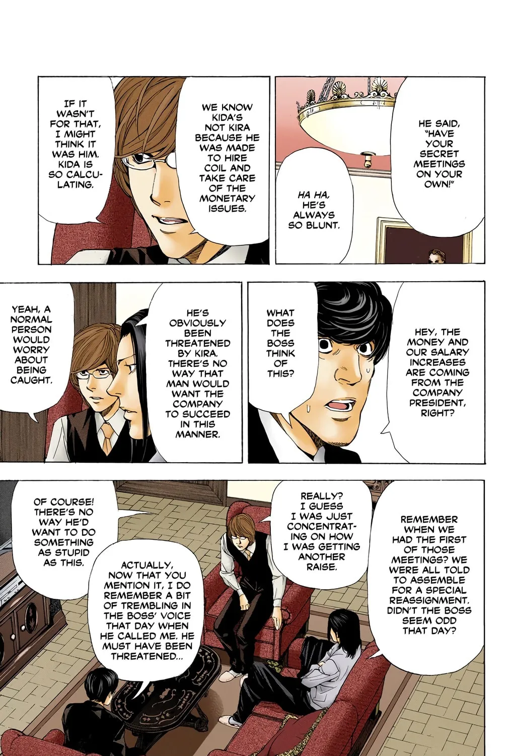 Read Death Note - Digital Colored Comics (Colored) chapter 50 image 8 on Lezhin
