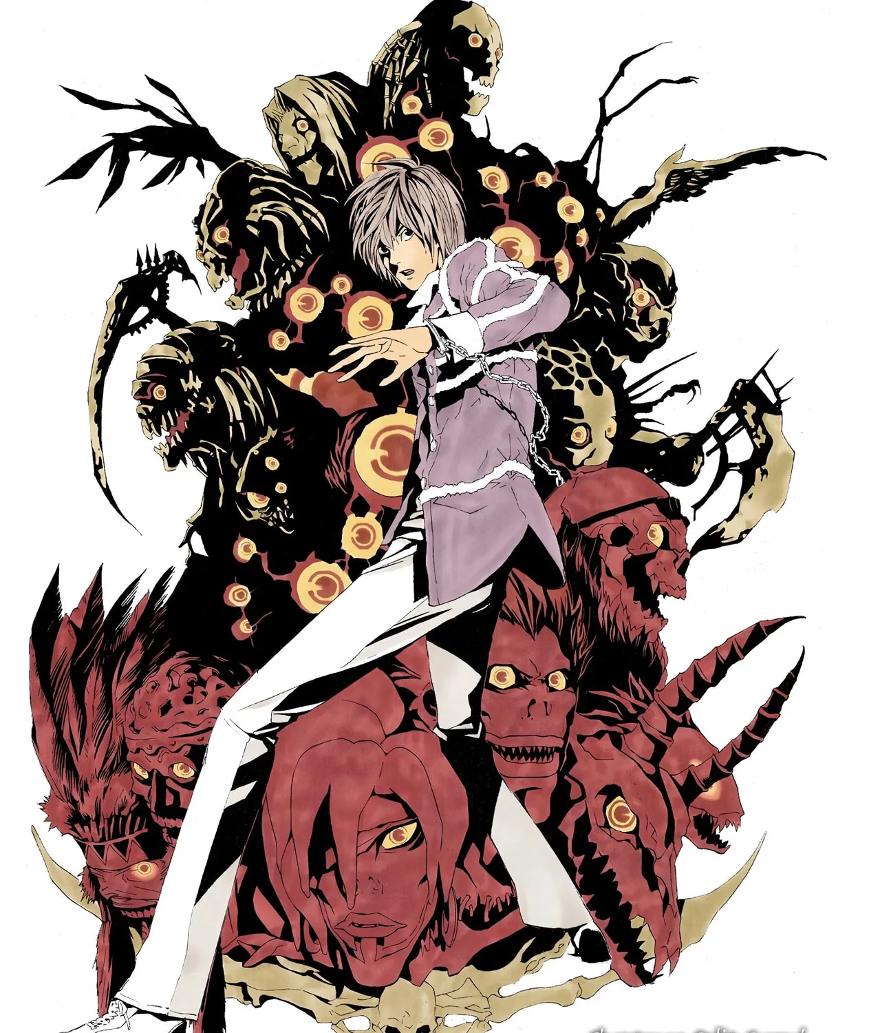 Read Death Note - Digital Colored Comics (Colored) chapter 52 image 2 on Lezhin