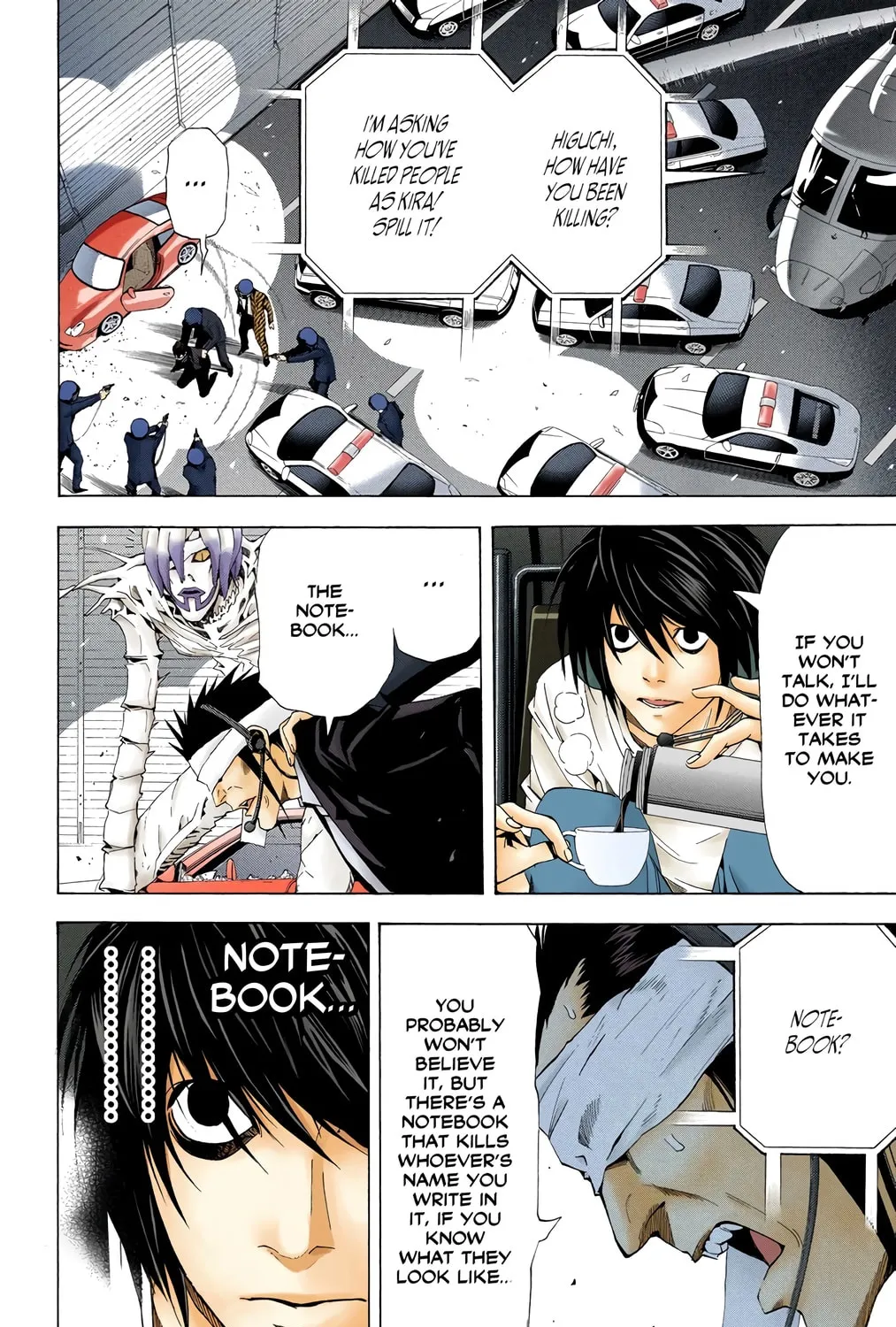 Read Death Note - Digital Colored Comics (Colored) chapter 53 image 10 on Lezhin