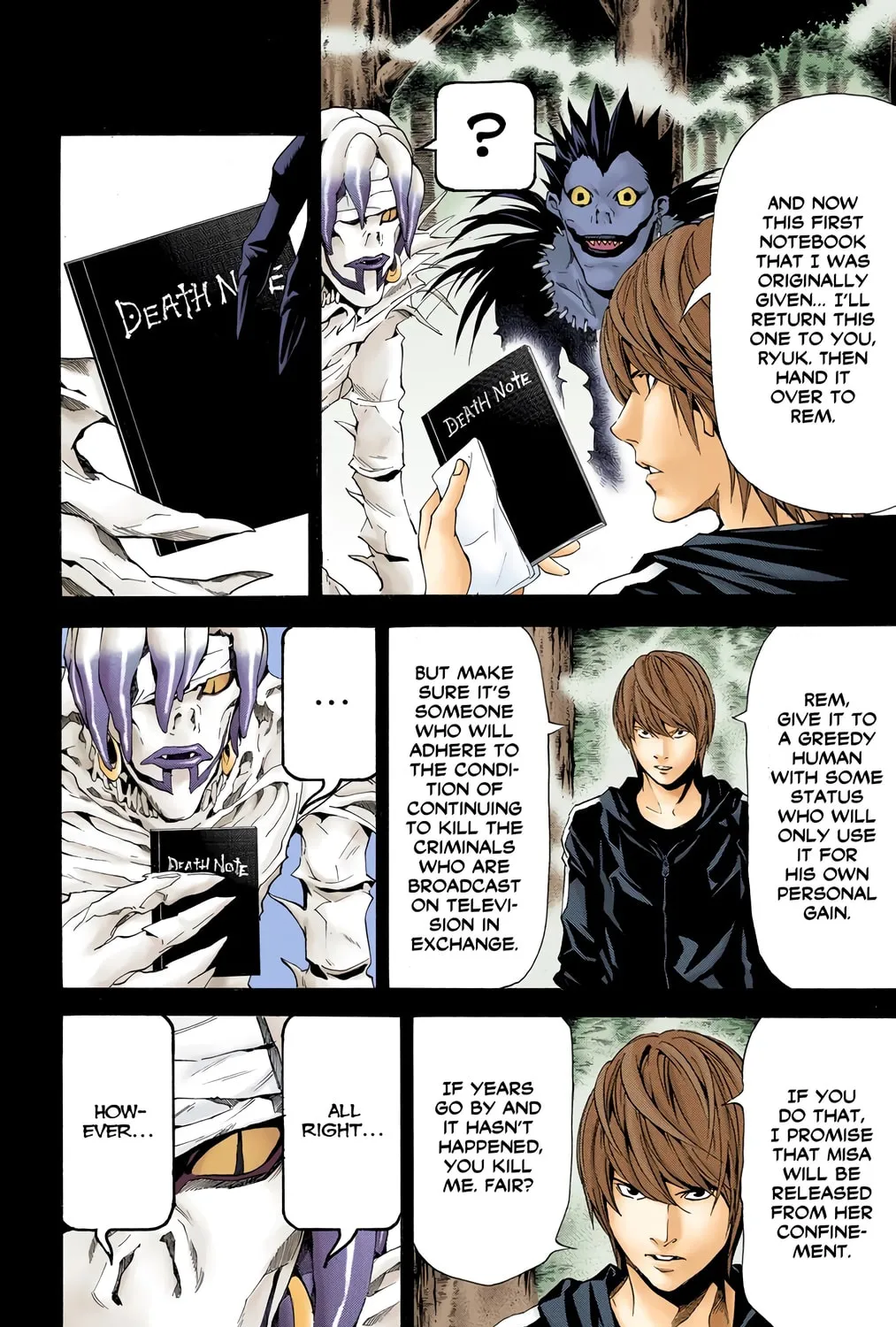 Read Death Note - Digital Colored Comics (Colored) chapter 54 image 10 on Lezhin