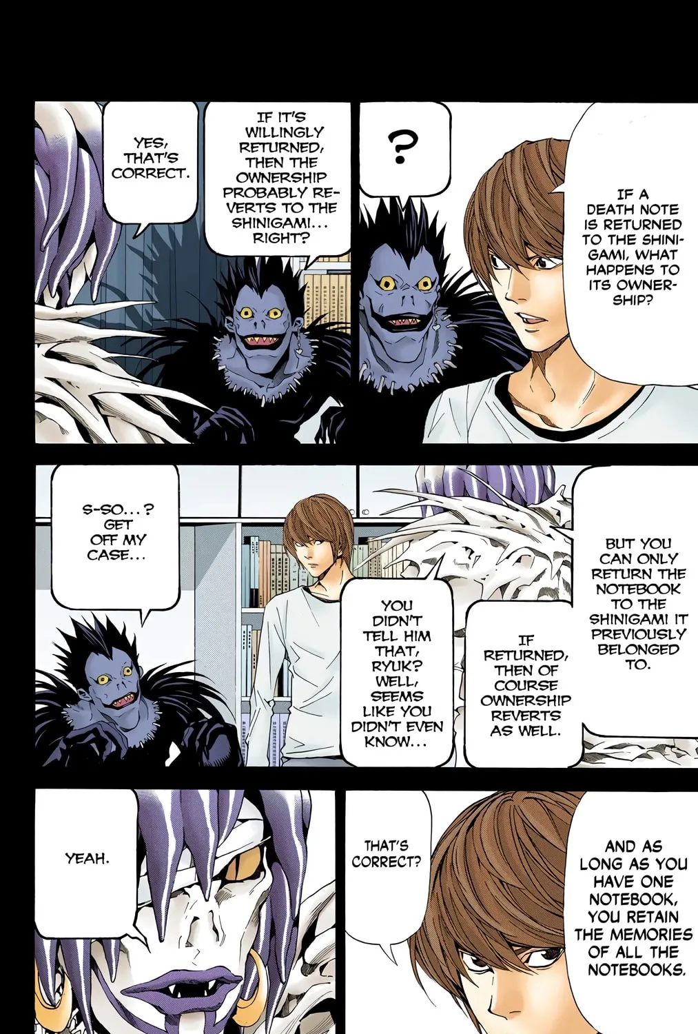 Read Death Note - Digital Colored Comics (Colored) chapter 54 image 2 on Lezhin