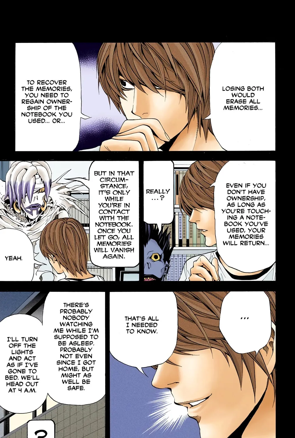 Read Death Note - Digital Colored Comics (Colored) chapter 54 image 4 on Lezhin