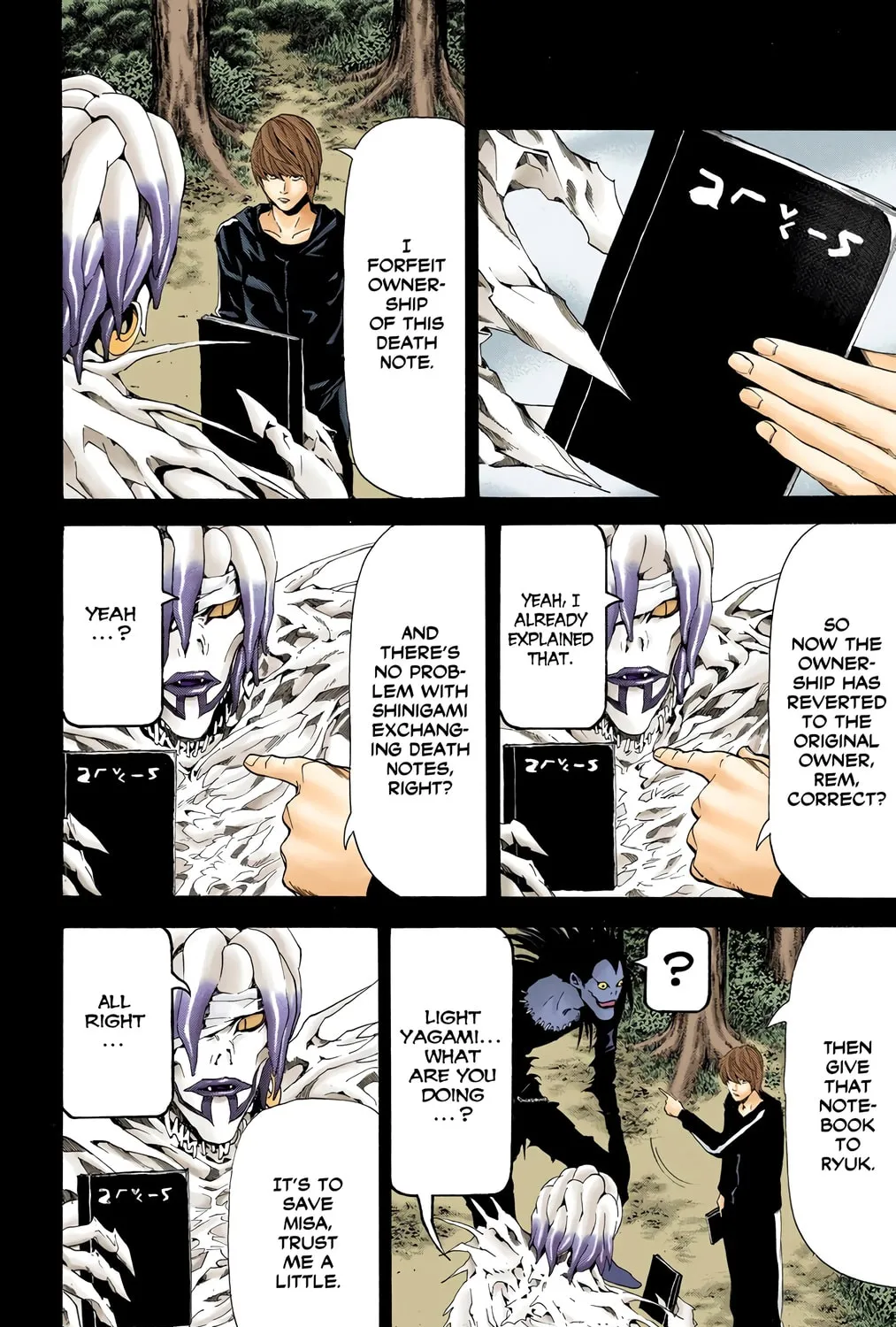 Read Death Note - Digital Colored Comics (Colored) chapter 54 image 6 on Lezhin