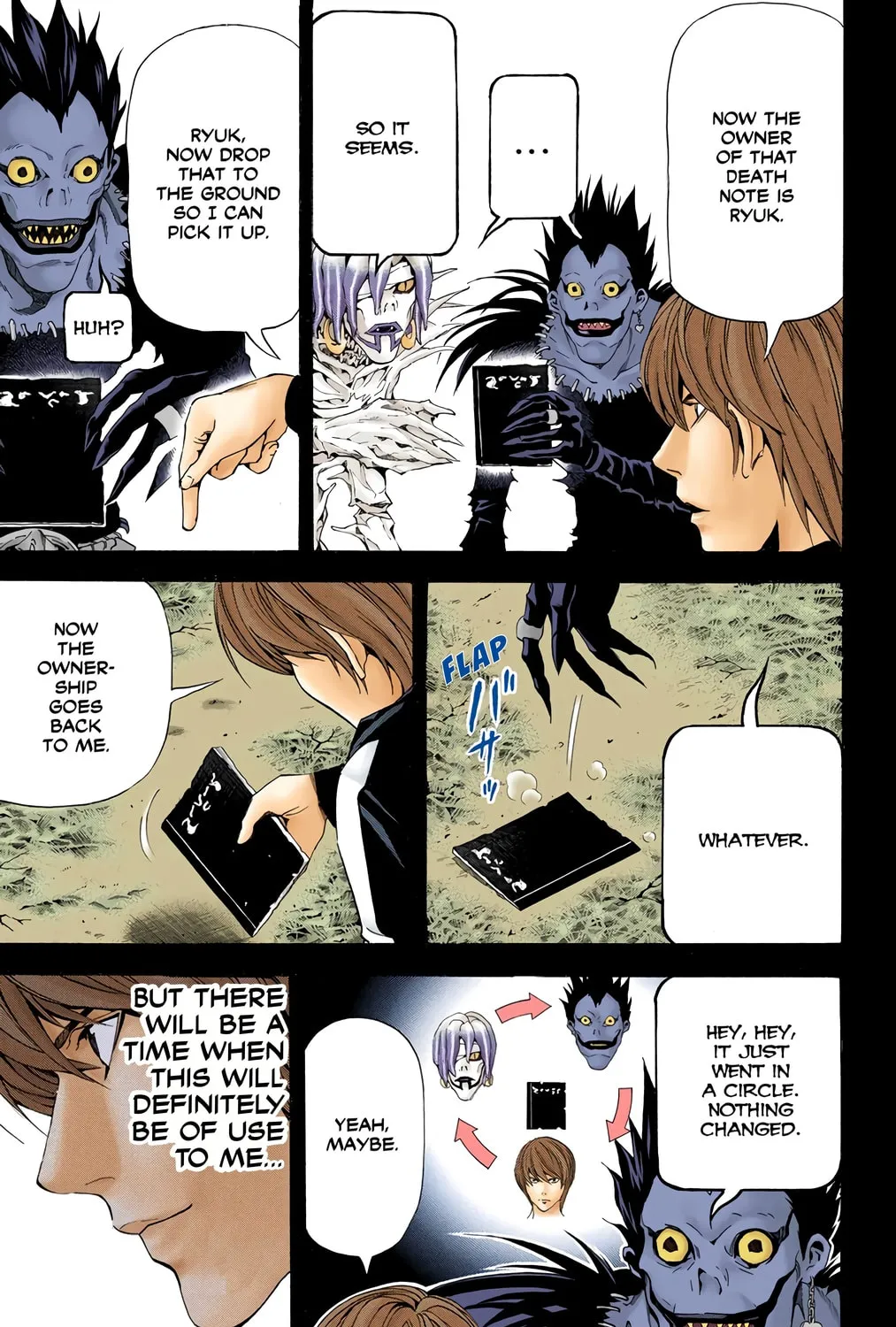 Read Death Note - Digital Colored Comics (Colored) chapter 54 image 8 on Lezhin