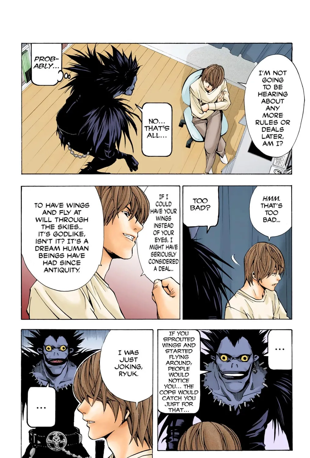 Read Death Note - Digital Colored Comics (Colored) chapter 6 image 10 on Lezhin