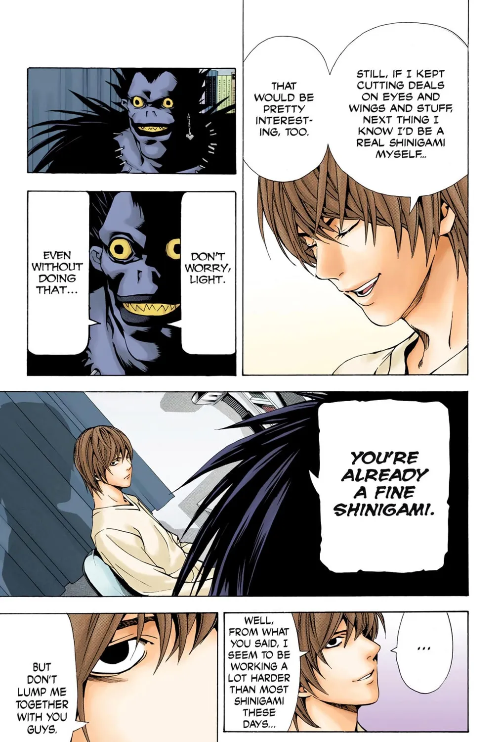 Read Death Note - Digital Colored Comics (Colored) chapter 6 image 12 on Lezhin