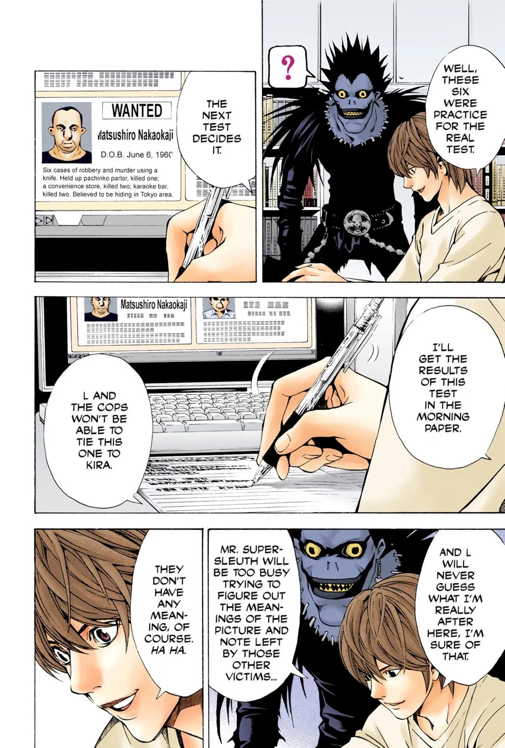 Read Death Note - Digital Colored Comics (Colored) chapter 6 image 34 on Lezhin