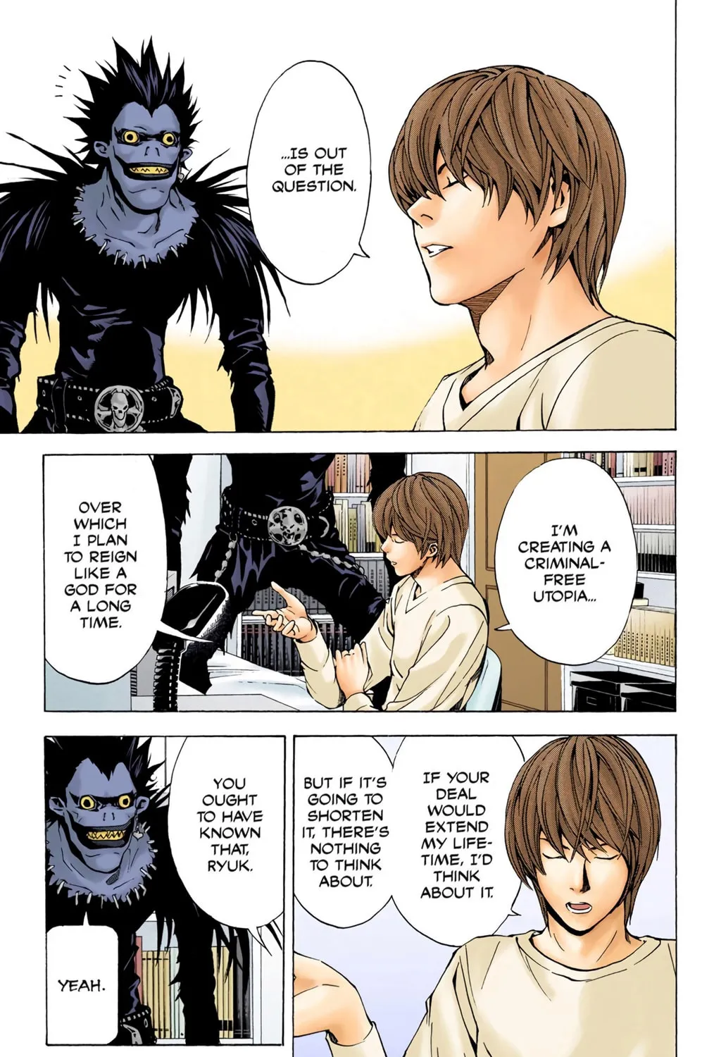 Read Death Note - Digital Colored Comics (Colored) chapter 6 image 4 on Lezhin