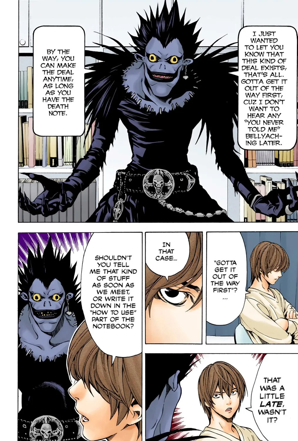 Read Death Note - Digital Colored Comics (Colored) chapter 6 image 6 on Lezhin