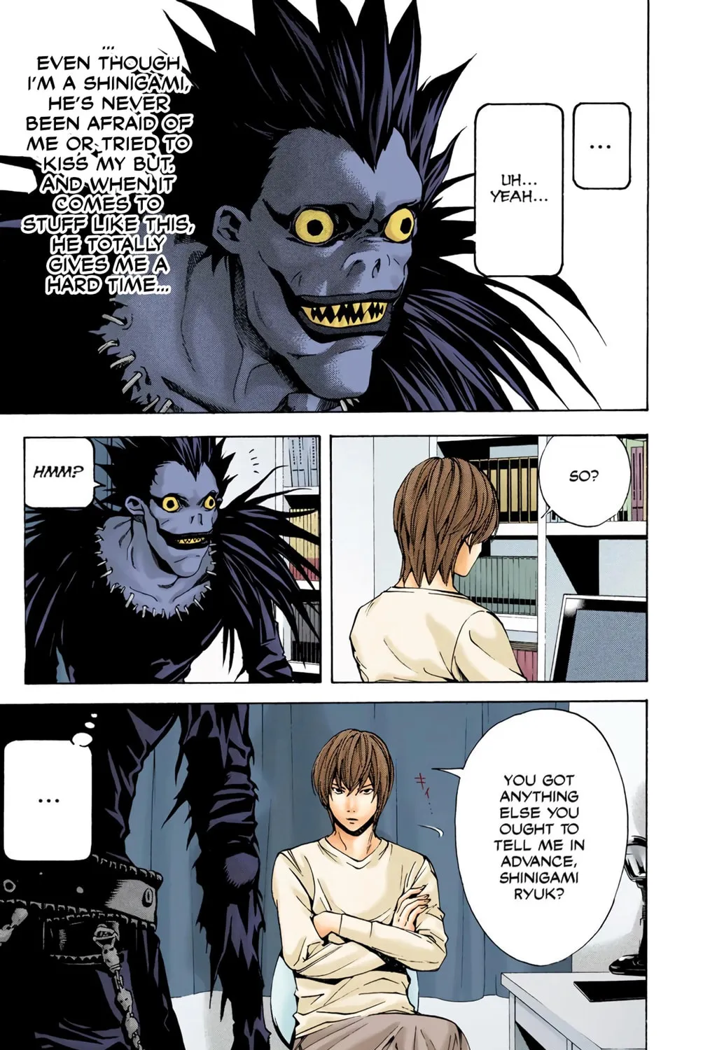 Read Death Note - Digital Colored Comics (Colored) chapter 6 image 8 on Lezhin