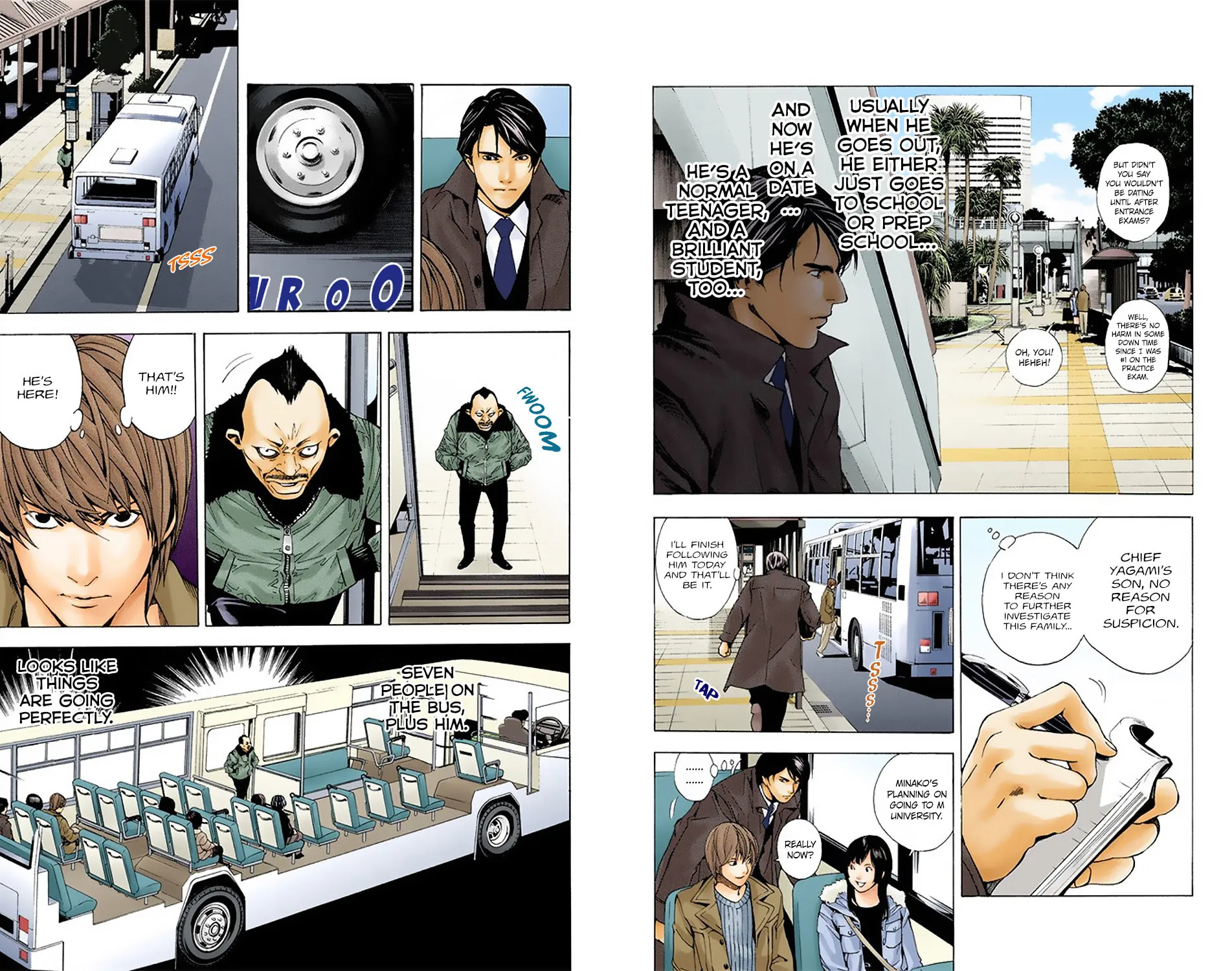 Read Death Note - Digital Colored Comics (Colored) chapter 7.1 image 2 on Lezhin