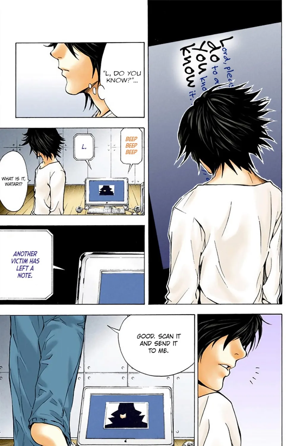 Read Death Note - Digital Colored Comics (Colored) chapter 8 image 16 on Lezhin