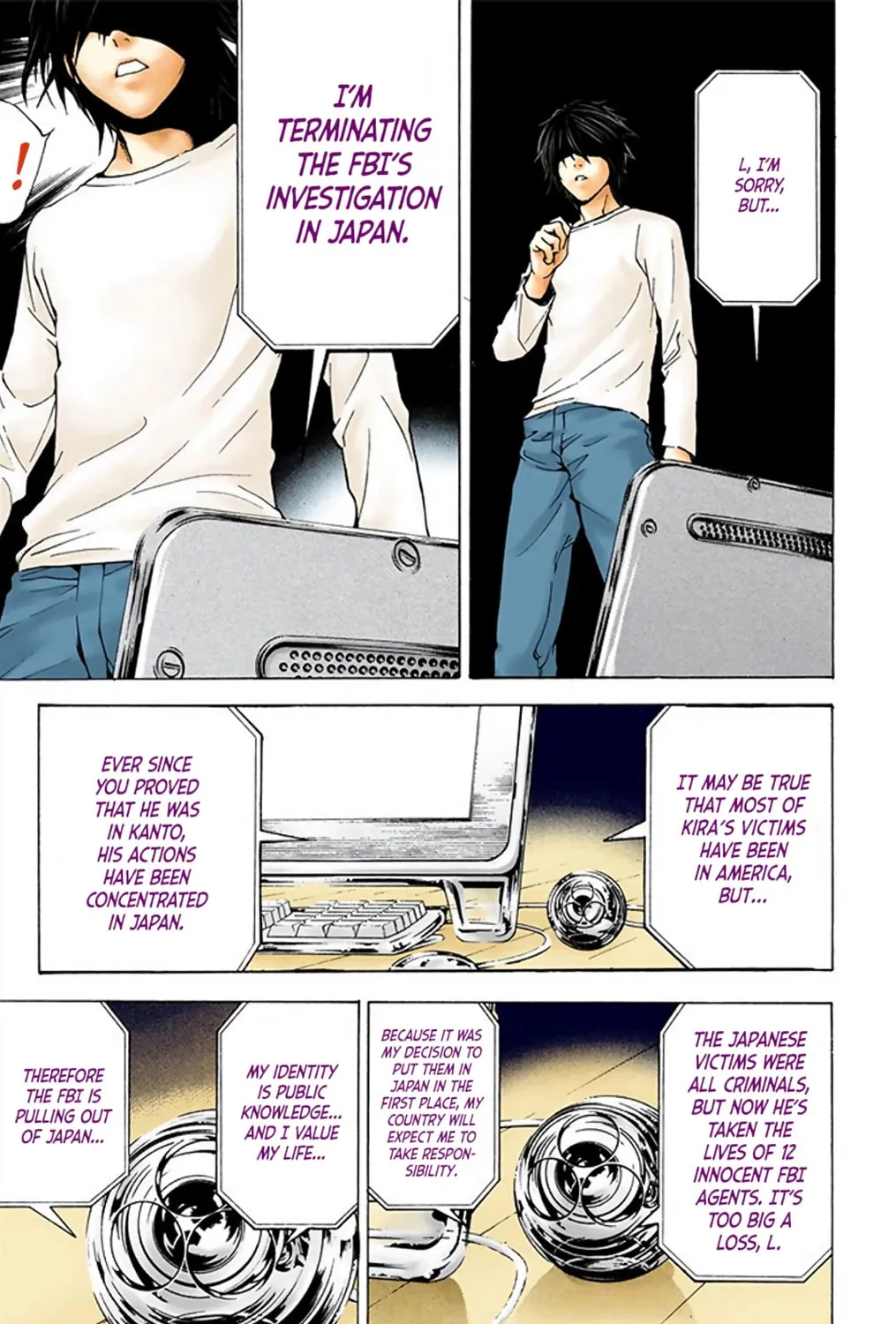 Read Death Note - Digital Colored Comics (Colored) chapter 8 image 28 on Lezhin