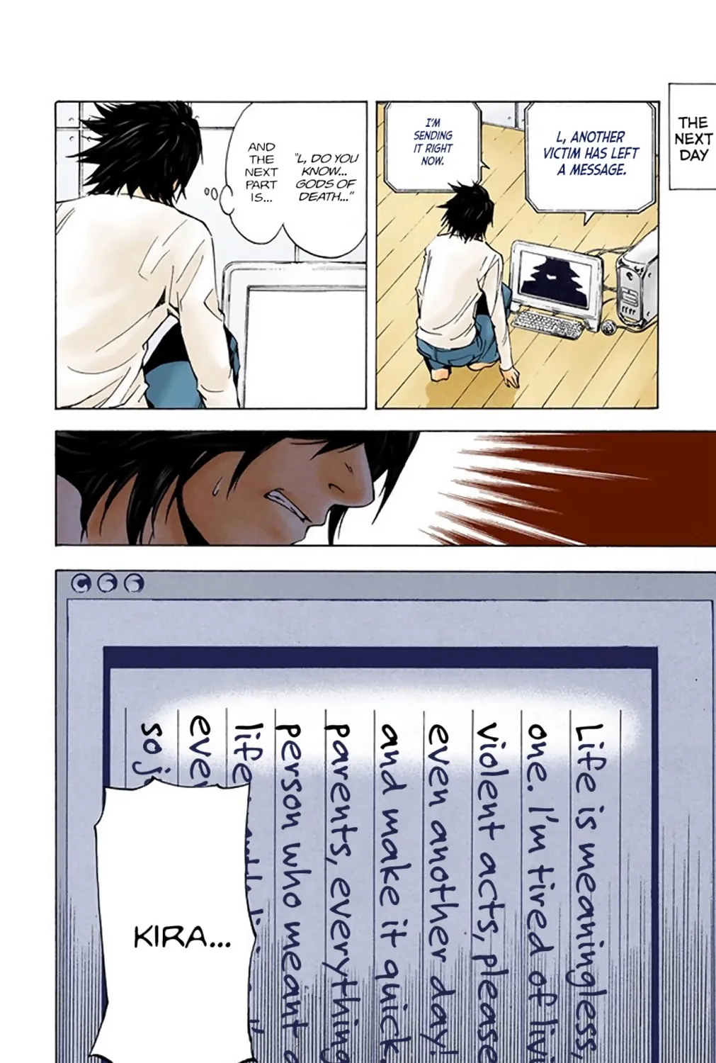Read Death Note - Digital Colored Comics (Colored) chapter 8 image 34 on Lezhin