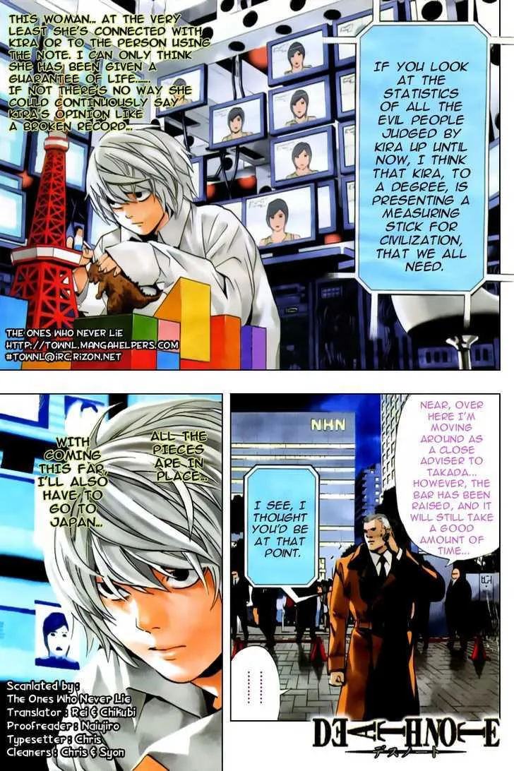 Read Death Note - Digital Colored Comics (Colored) chapter 89 image 1 on Lezhin