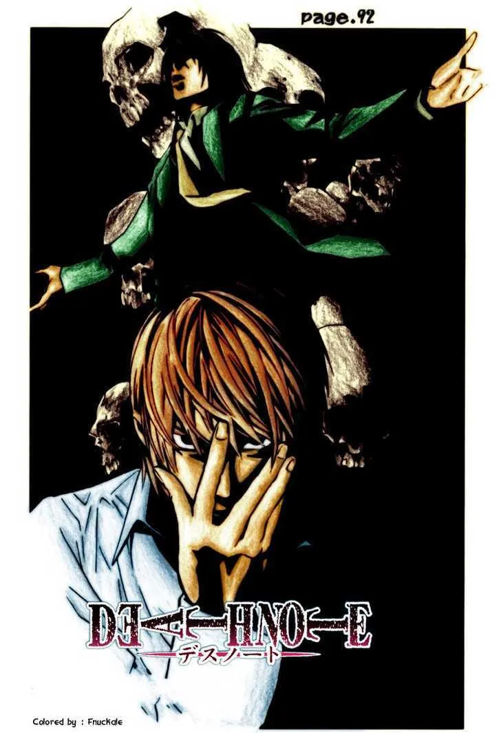 Read Death Note - Digital Colored Comics (Colored) chapter 92 image 2 on Lezhin