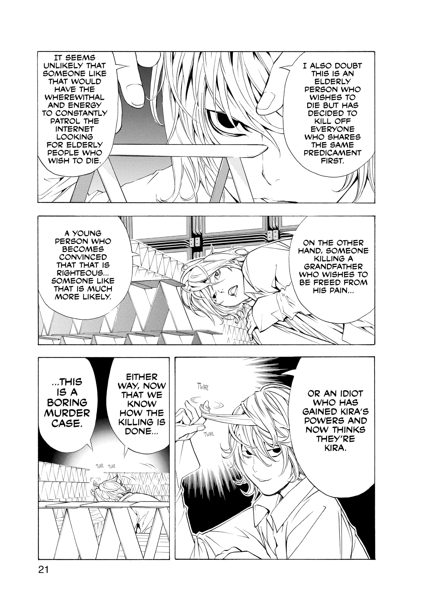 Read Death Note: Never Complete chapter 1 image 21 on Lezhin