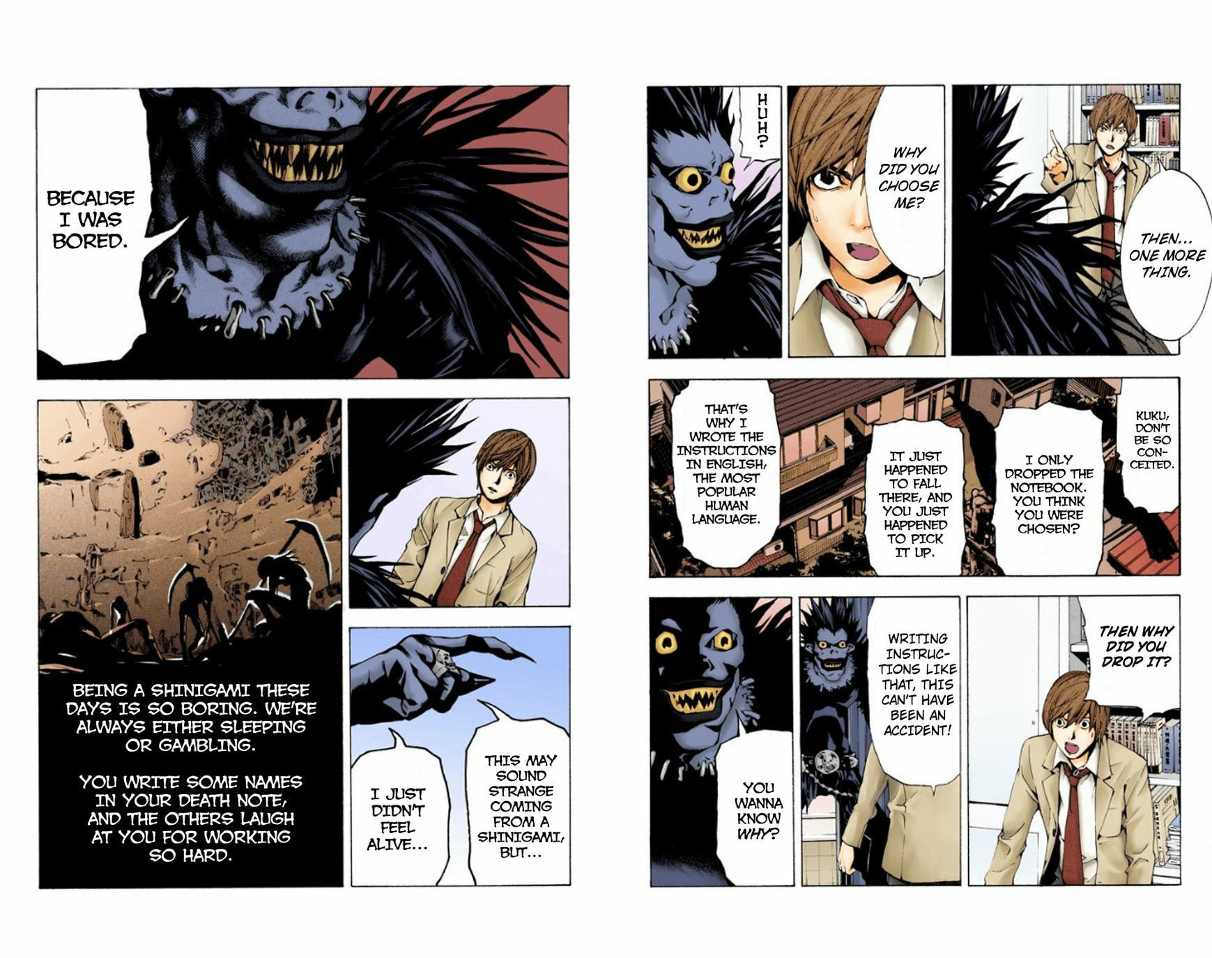 Read Death Note chapter 1.1 image 12 on Lezhin