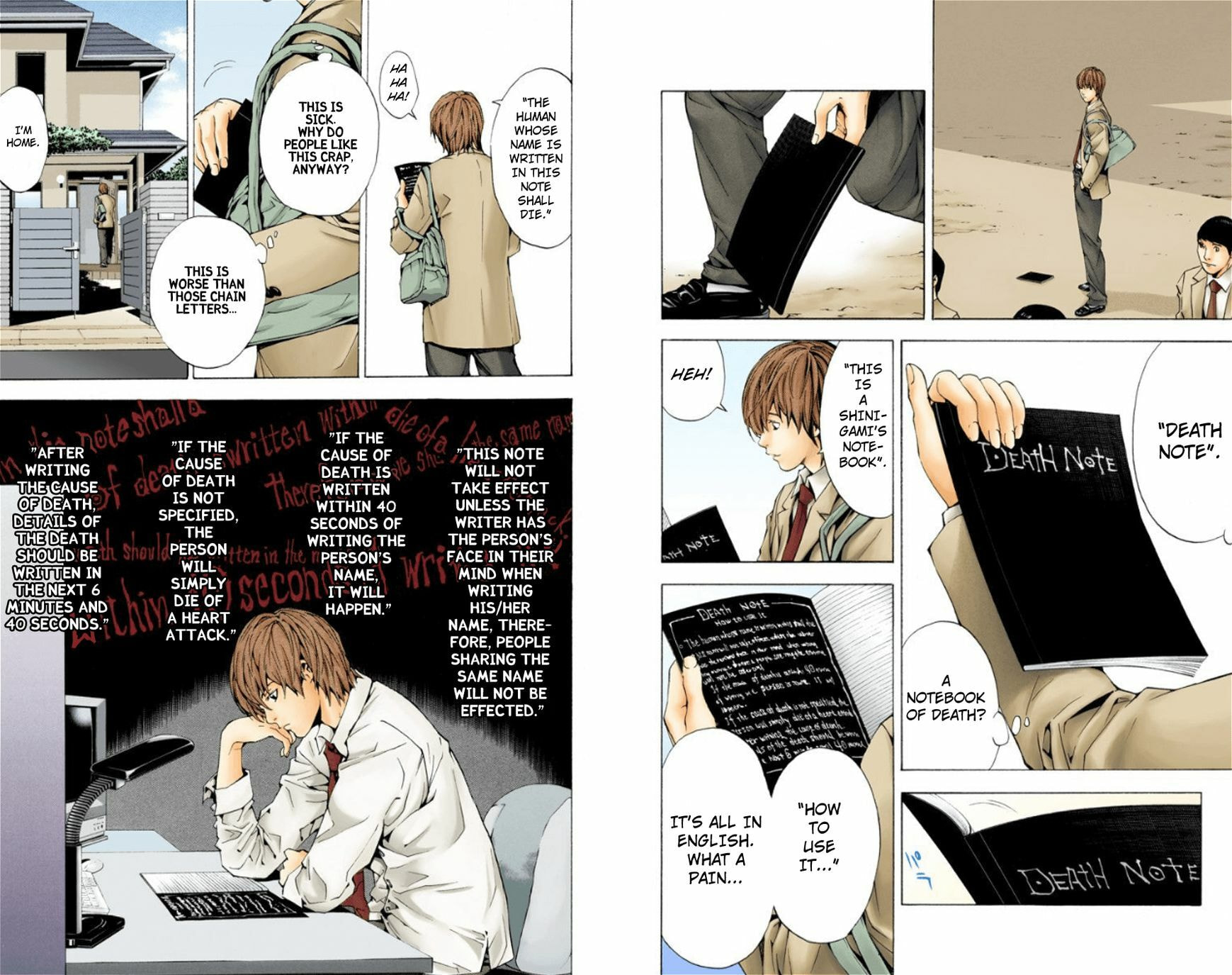 Read Death Note chapter 1.1 image 5 on Lezhin
