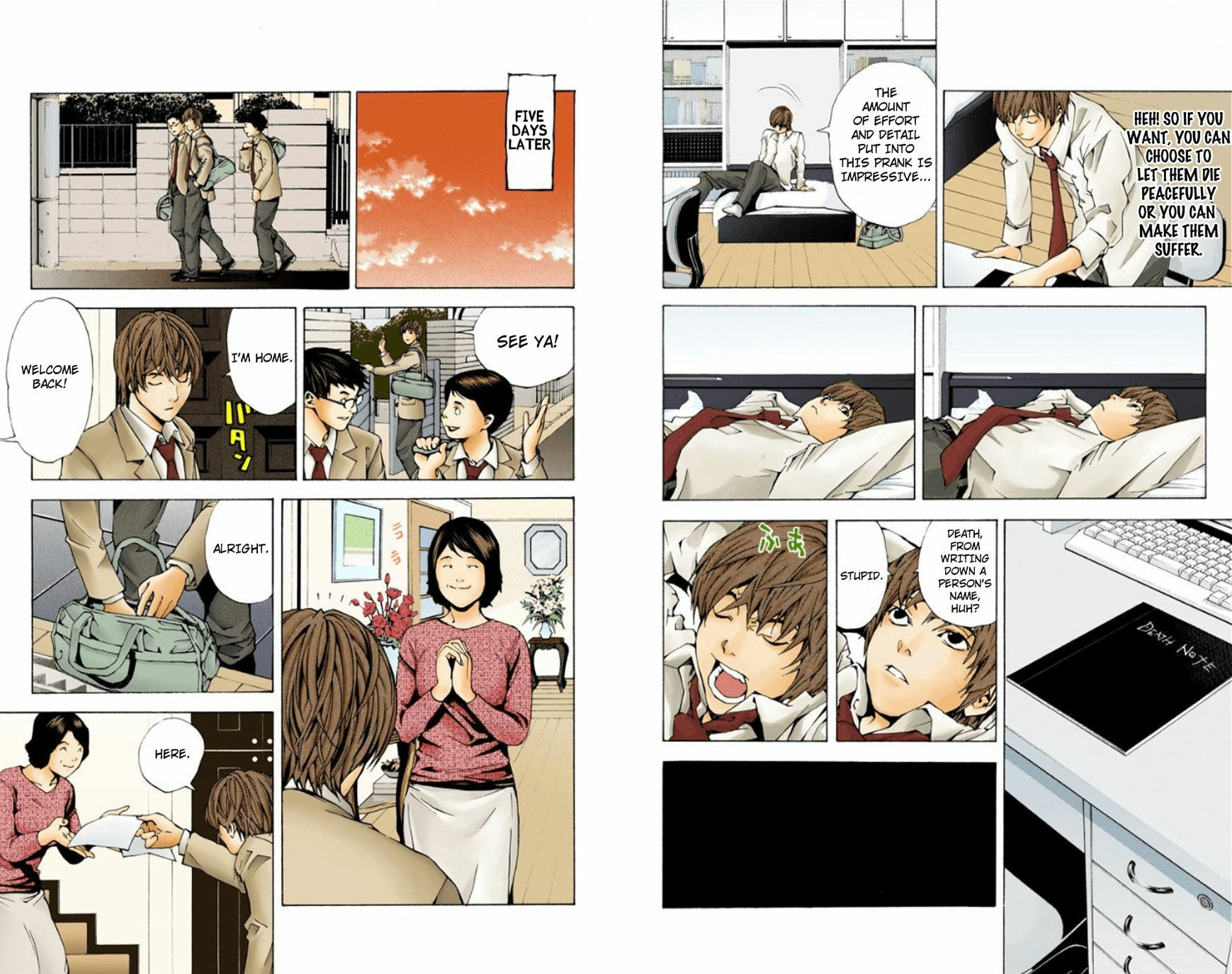 Read Death Note chapter 1.1 image 6 on Lezhin