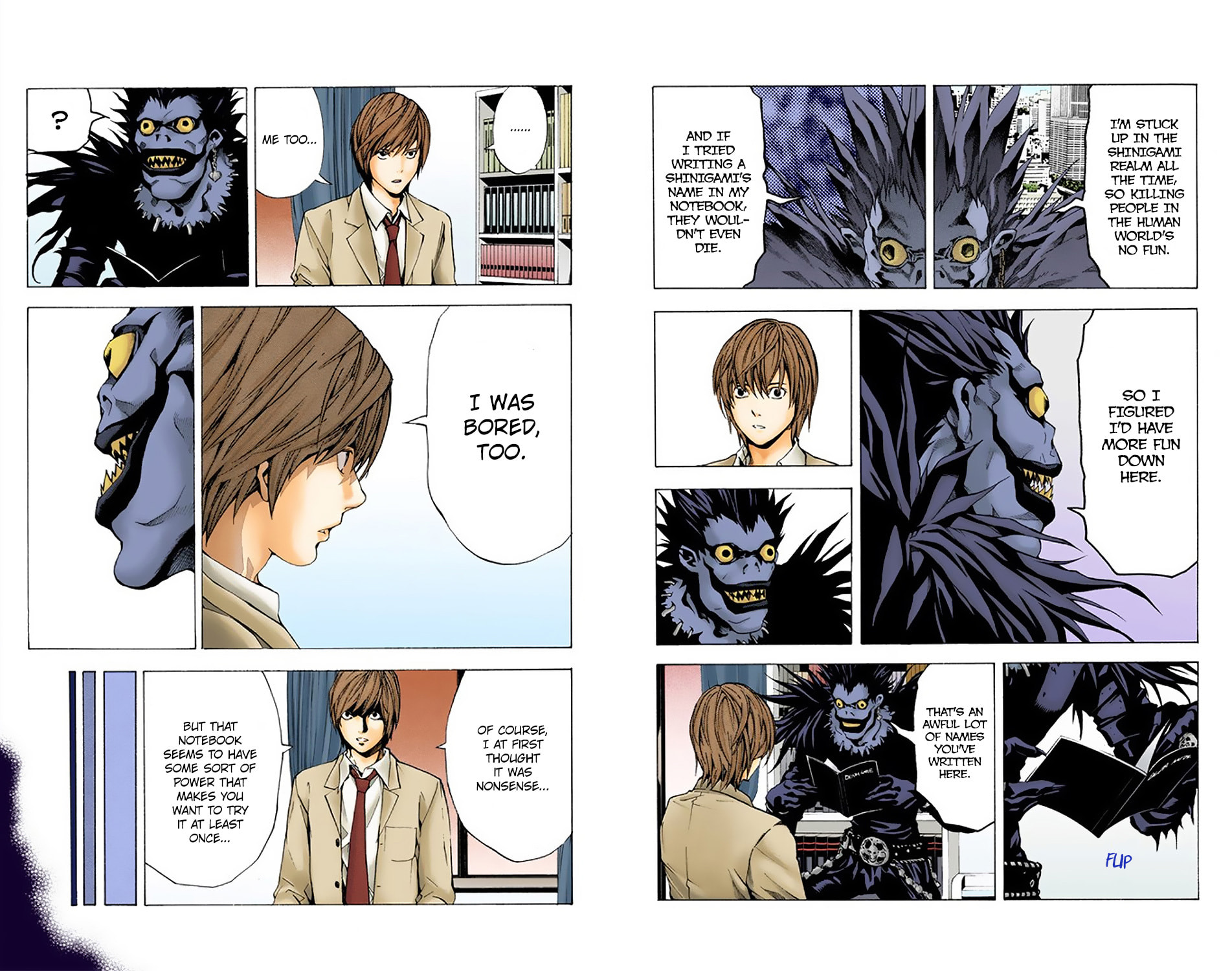 Read Death Note chapter 1.2 image 15 on Lezhin