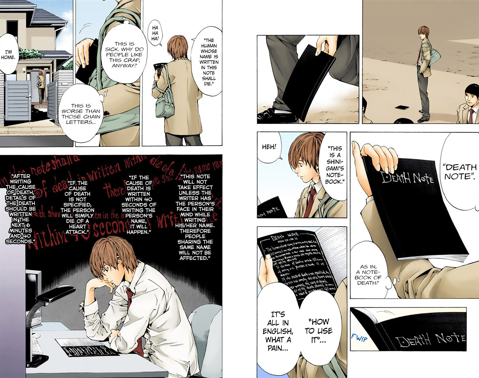 Read Death Note chapter 1.2 image 7 on Lezhin
