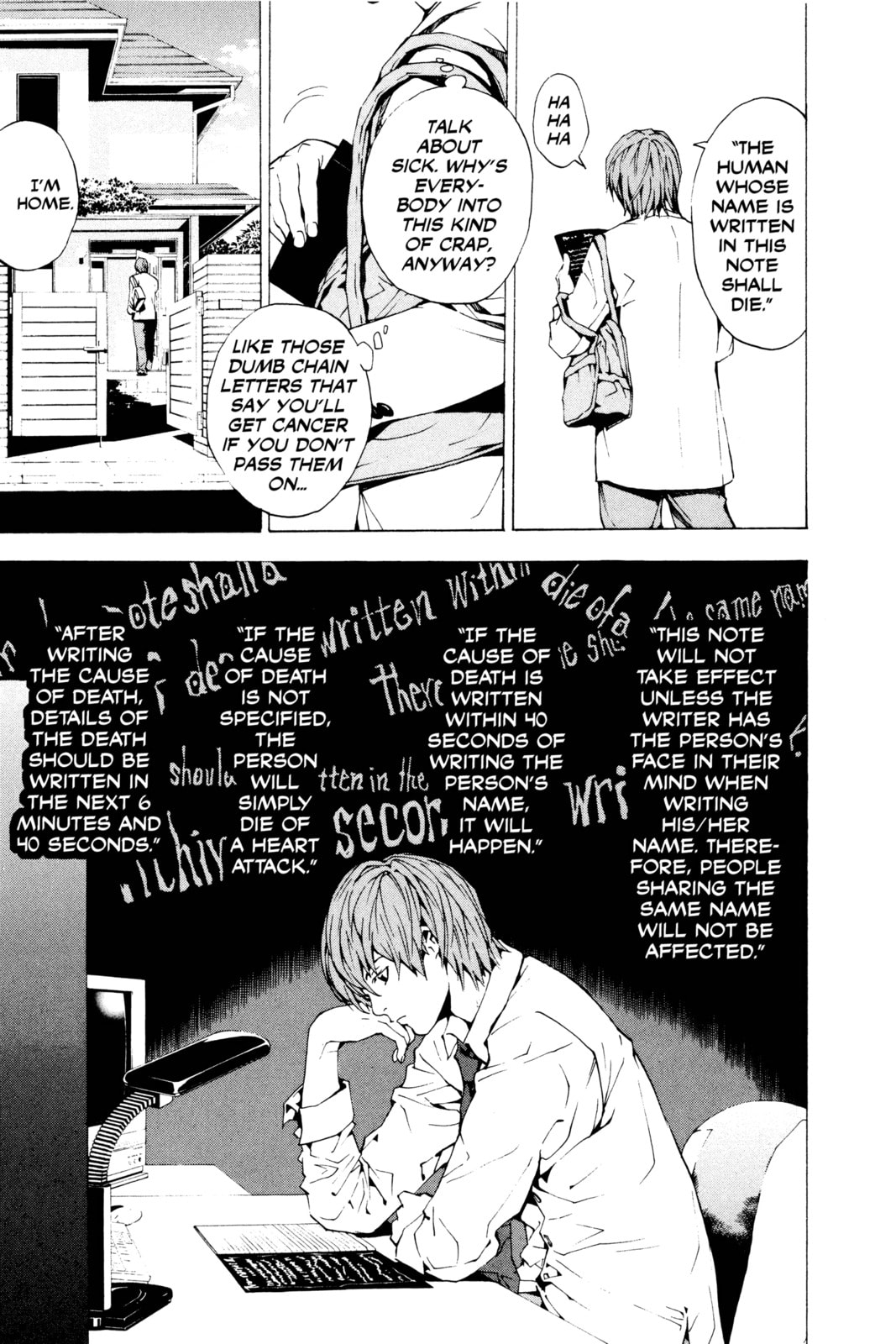 Read Death Note chapter 1 image 12 on Lezhin