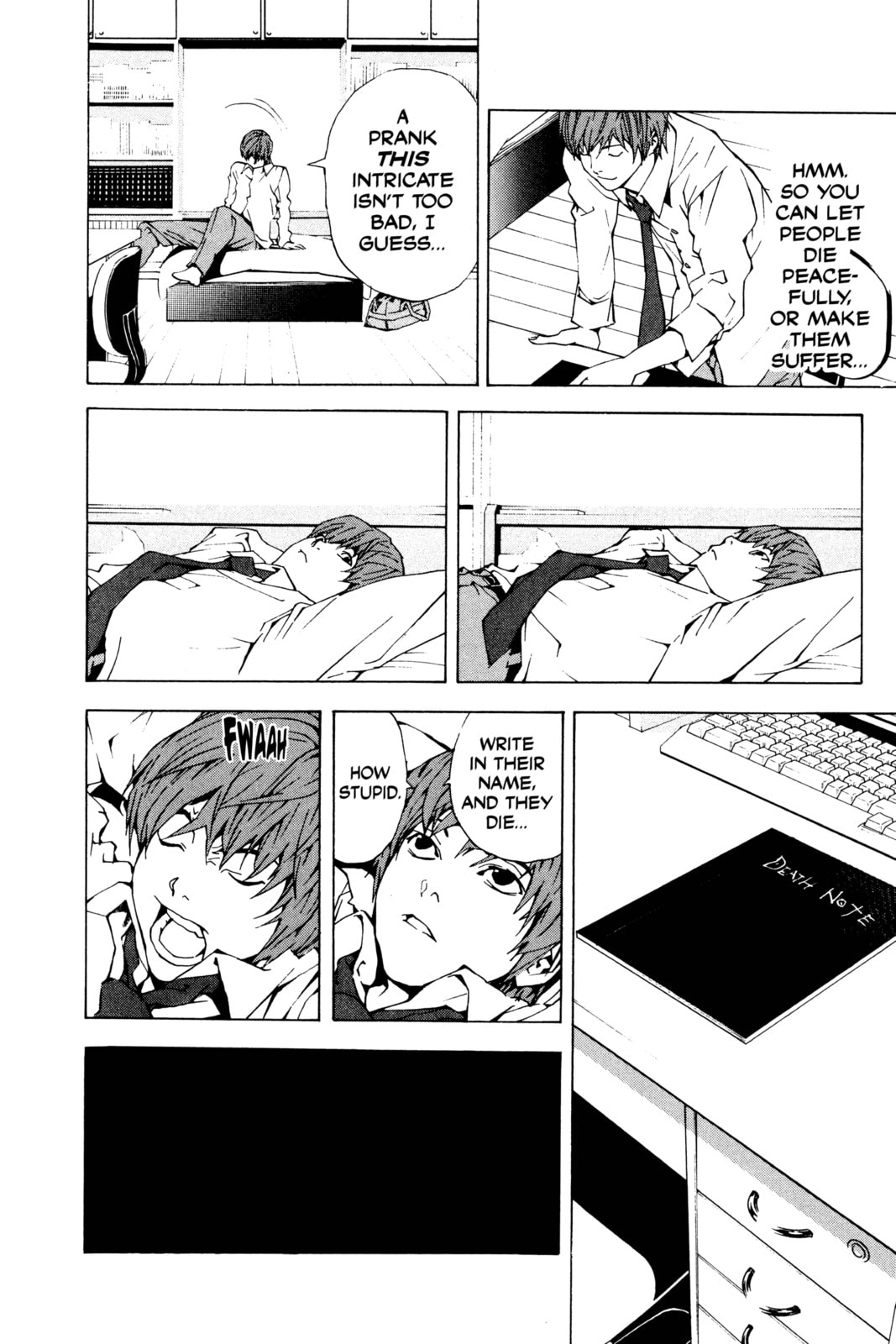 Read Death Note chapter 1 image 13 on Lezhin